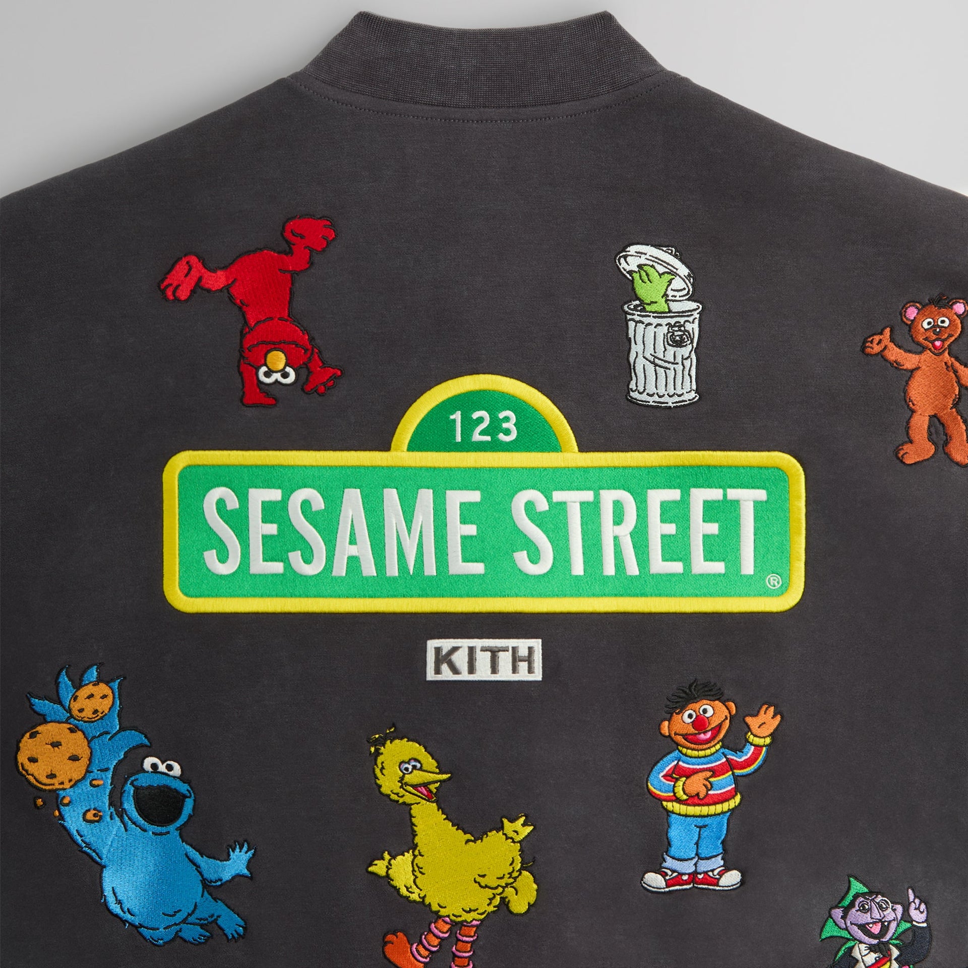 Kith for Sesame Street Marvin Bomber Jacket - Hematite