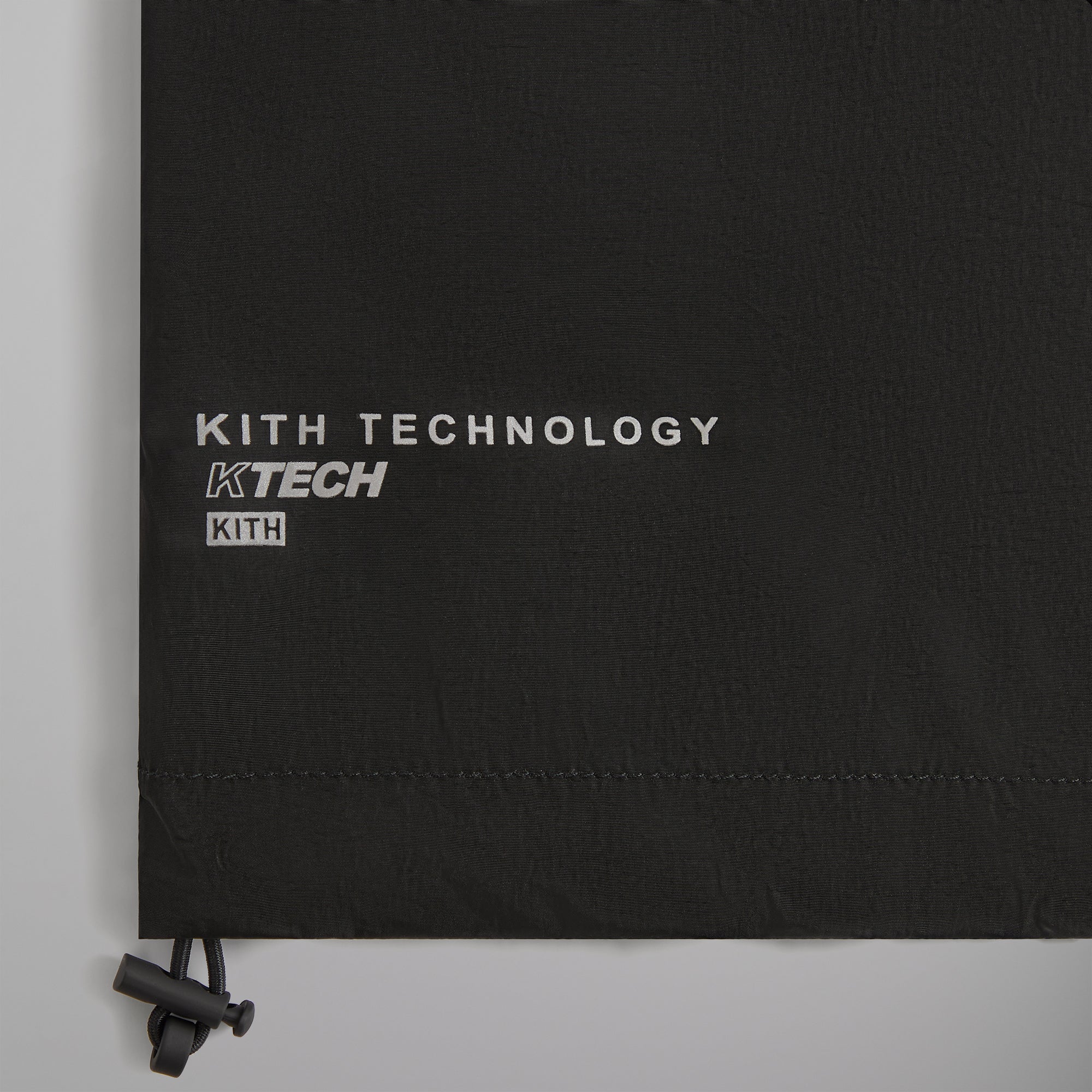 Kith Nylon Bolt Shell Jacket - Black – Kith Europe