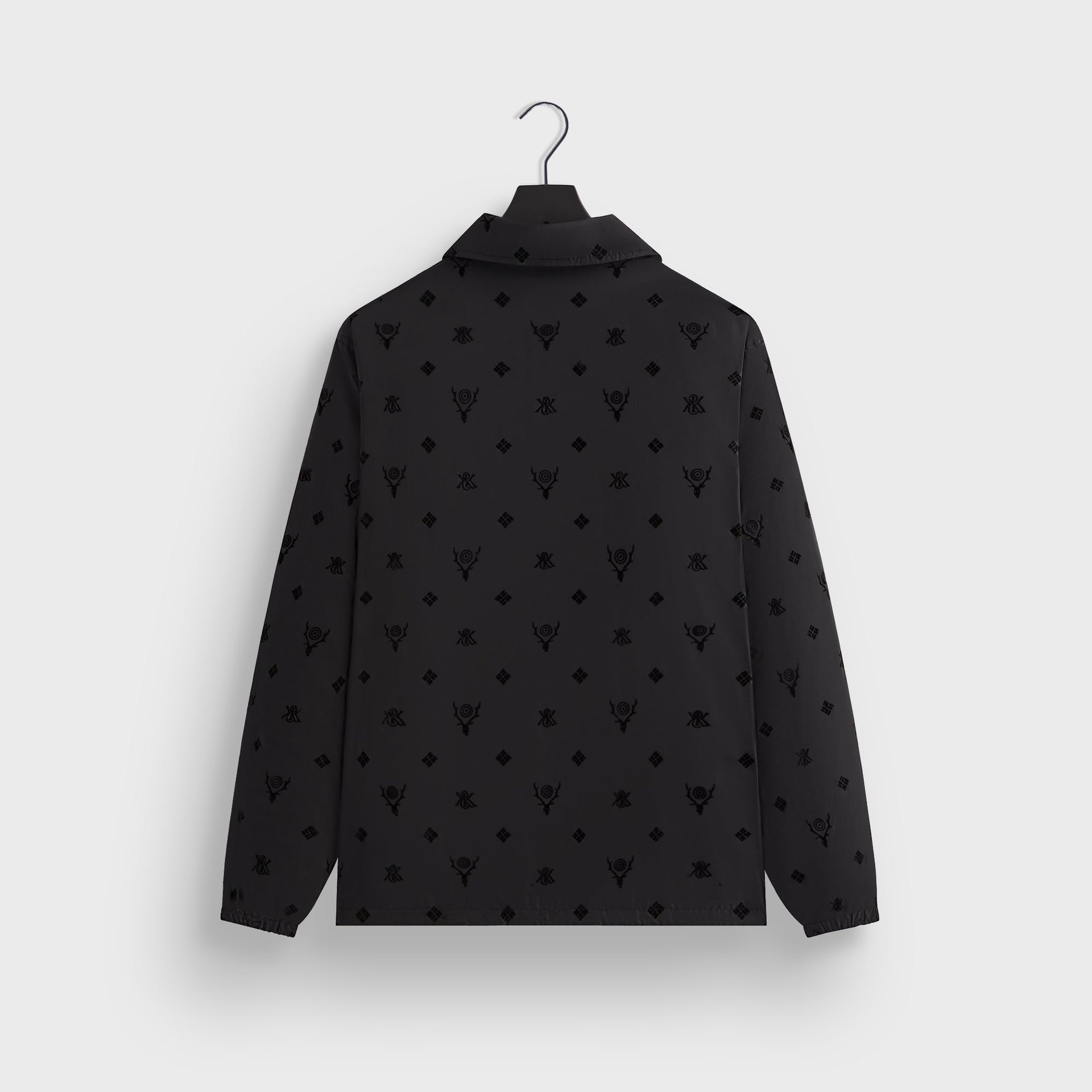 Kith & South2 West8 for Columbia Flocked Monogram Coaches Jacket - Black