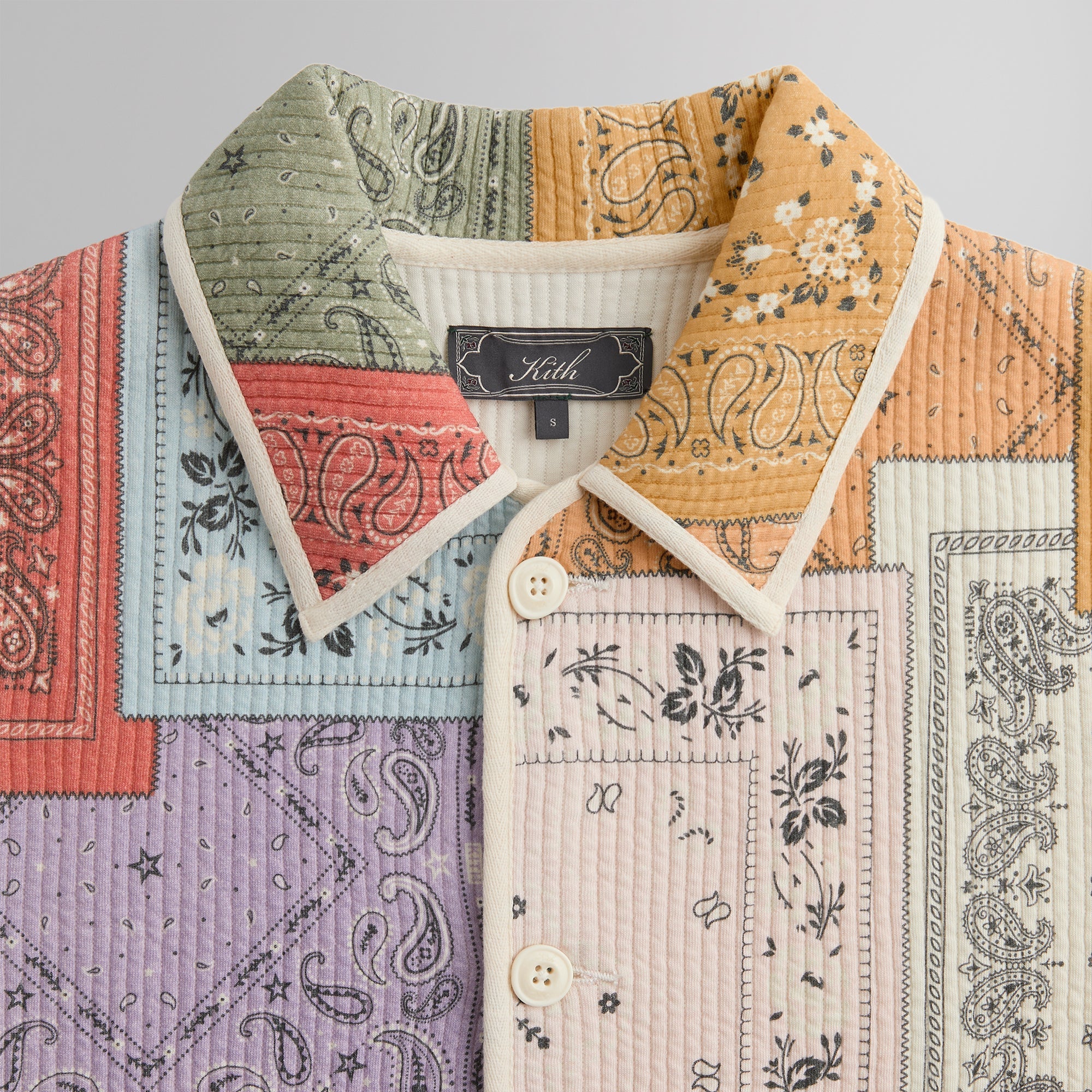 Kith Hayward Quilted Coaches Jacket - Multi – Kith Europe