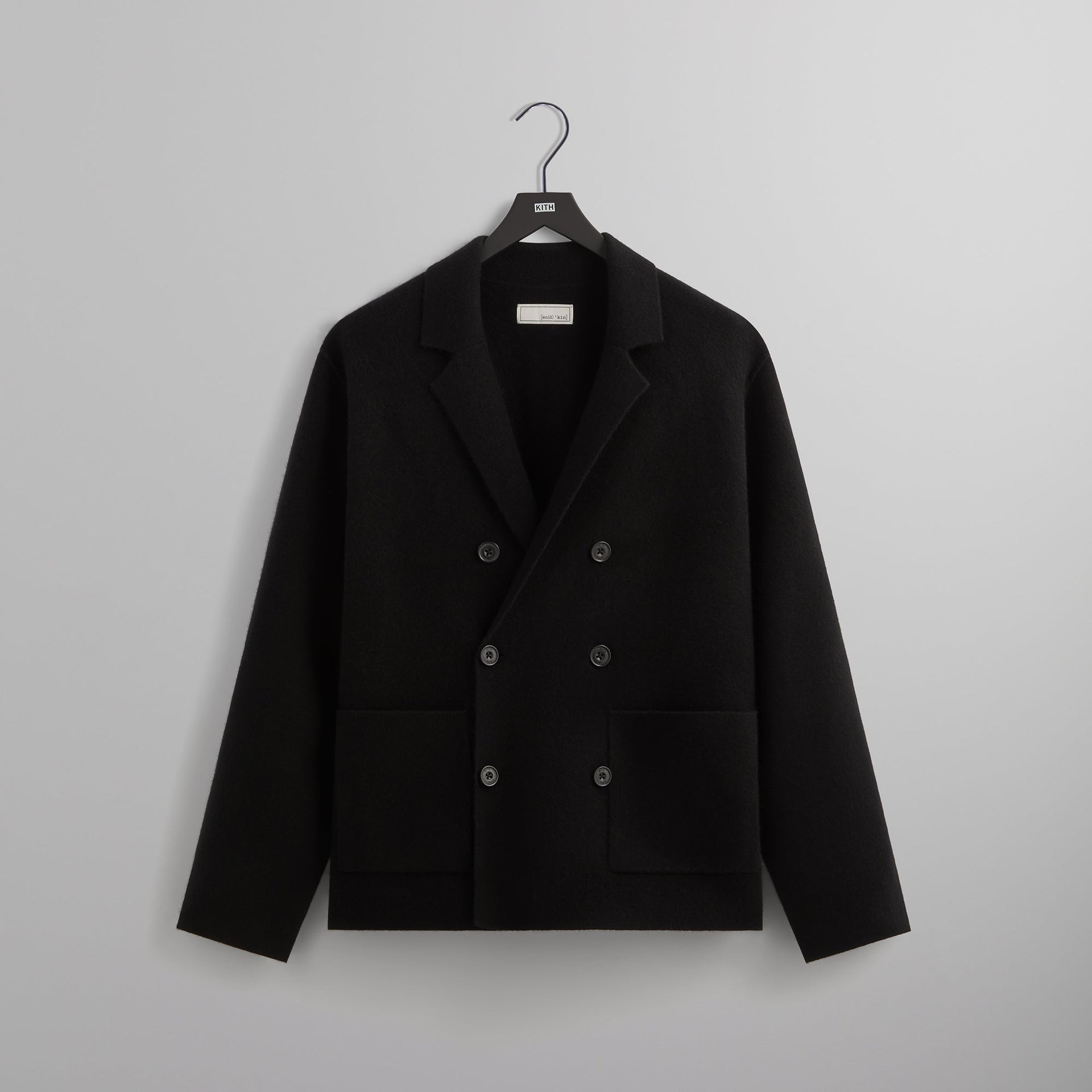 &Kin Cashmere Raya Double Breasted Blazer -Black PH