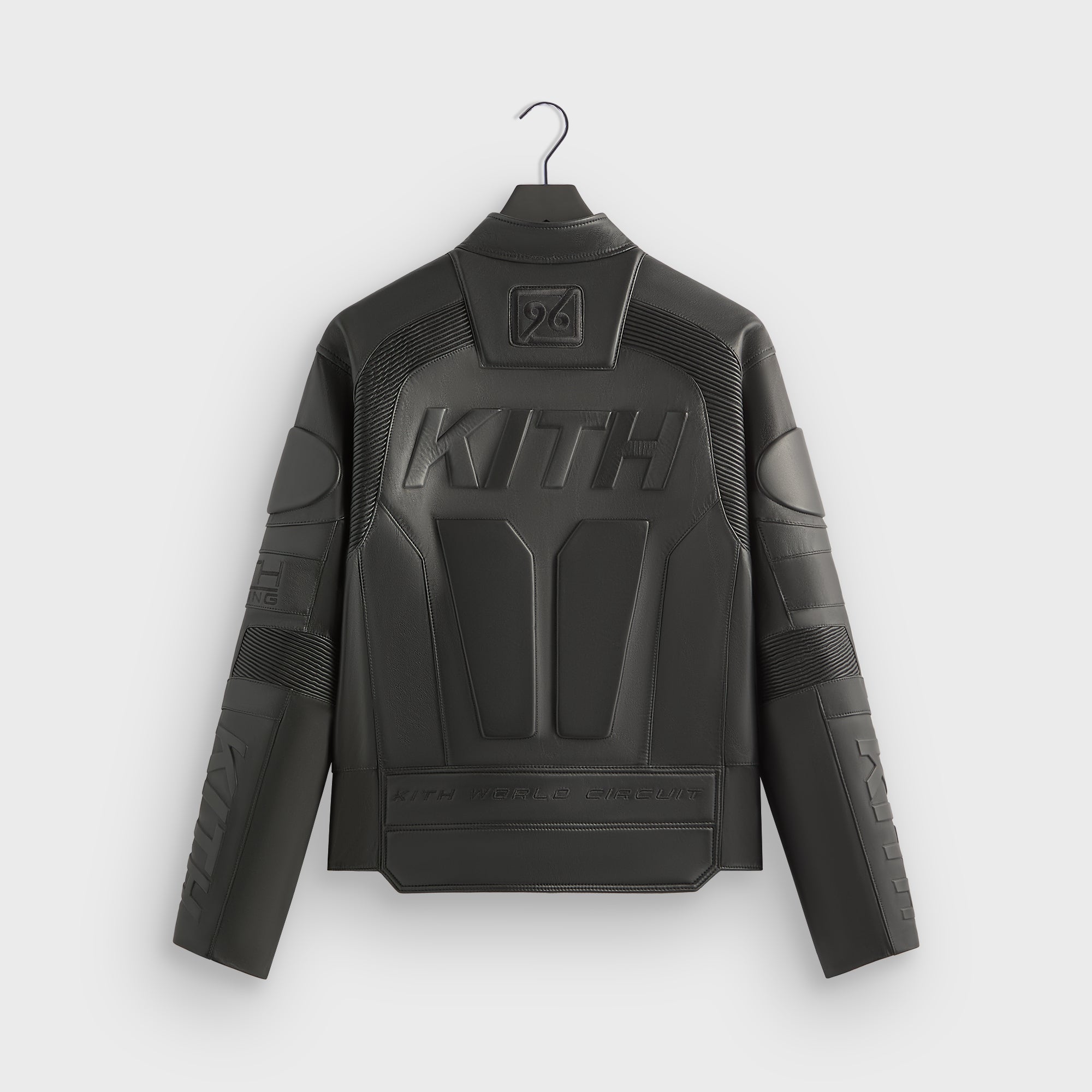 Kith Leather Wayne Moto Jacket - Black – Kith Europe