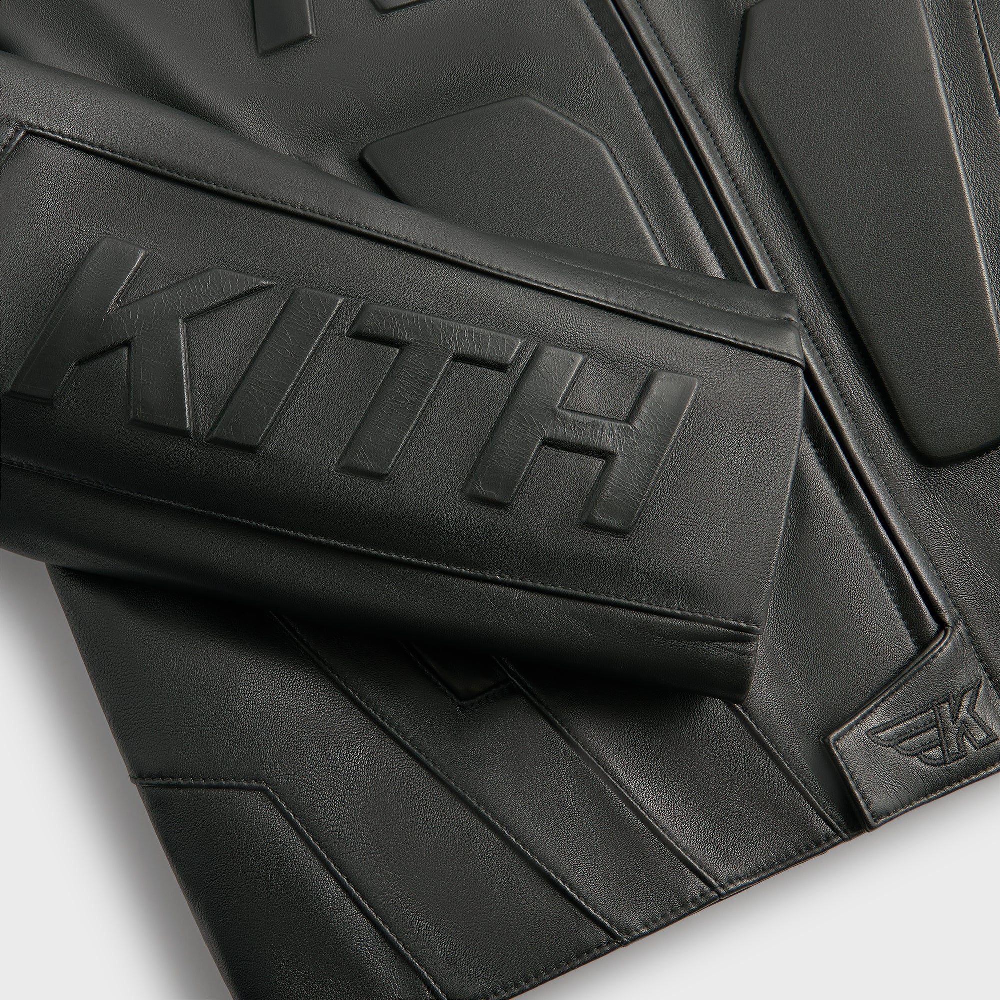 Kith Leather Wayne Moto Jacket - Black – Kith Europe