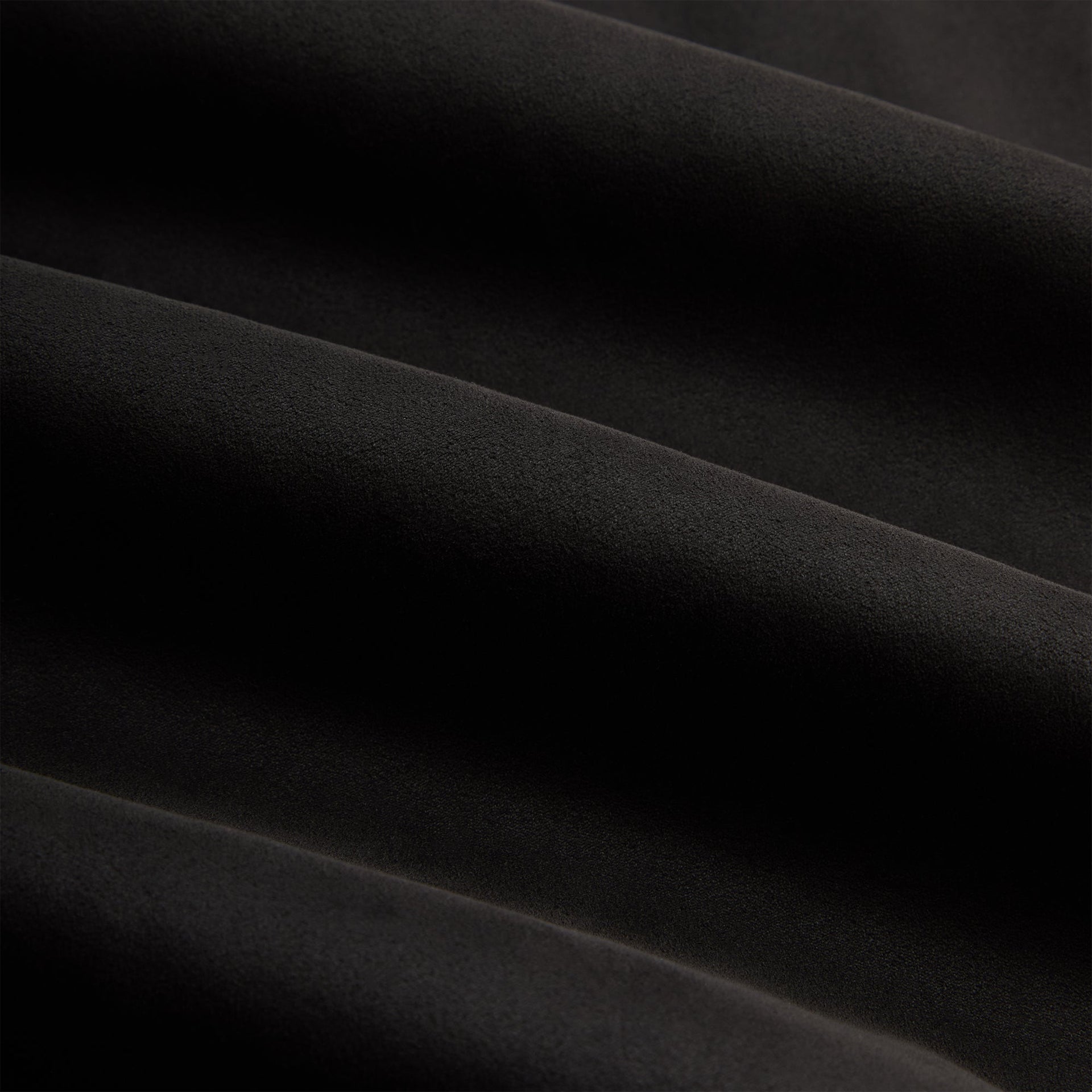 Kith Washed Microsuede Puffed Jaysen Hoodie - Black
