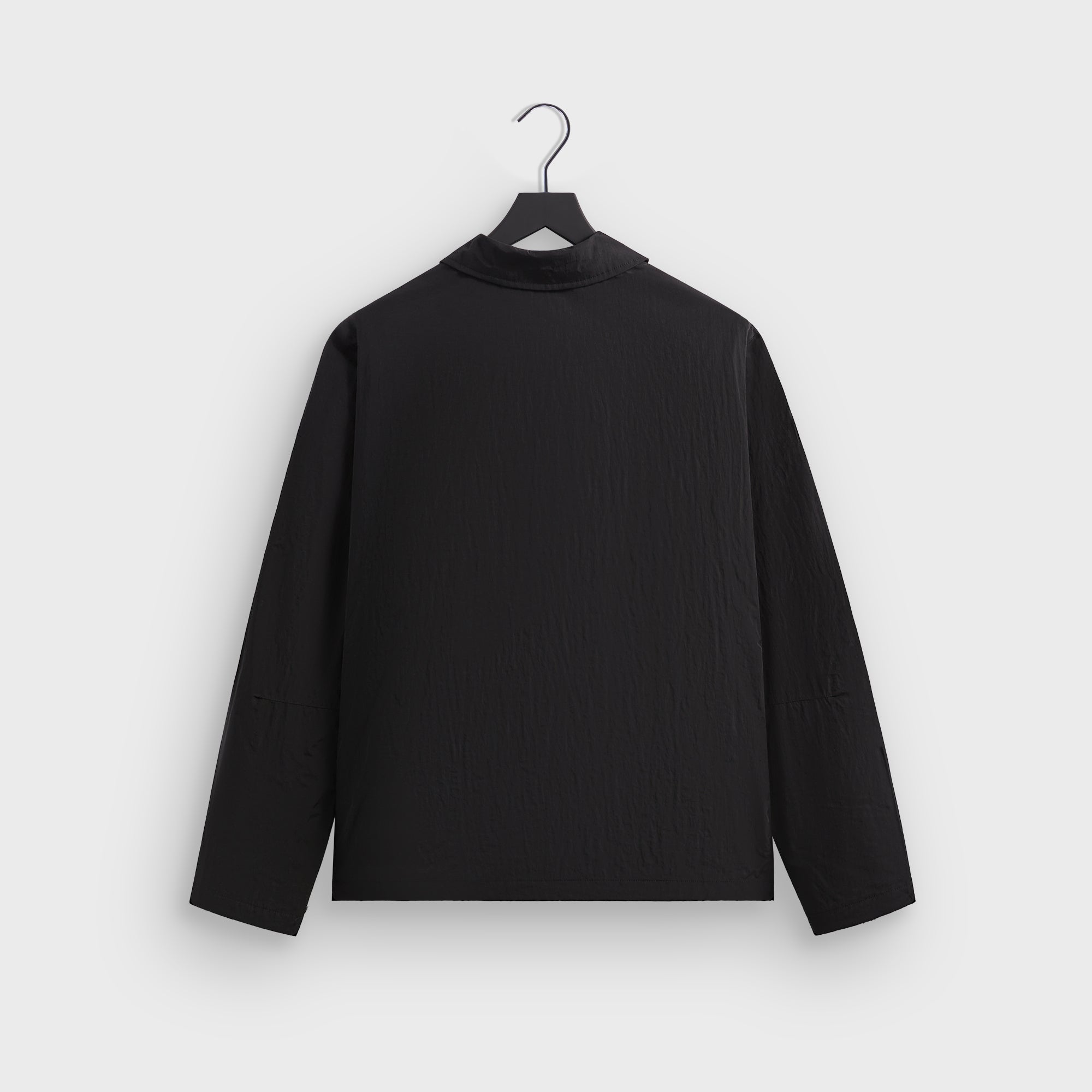 Kith Wrinkle Nylon Jonas Coaches Jacket - Black – Kith Europe