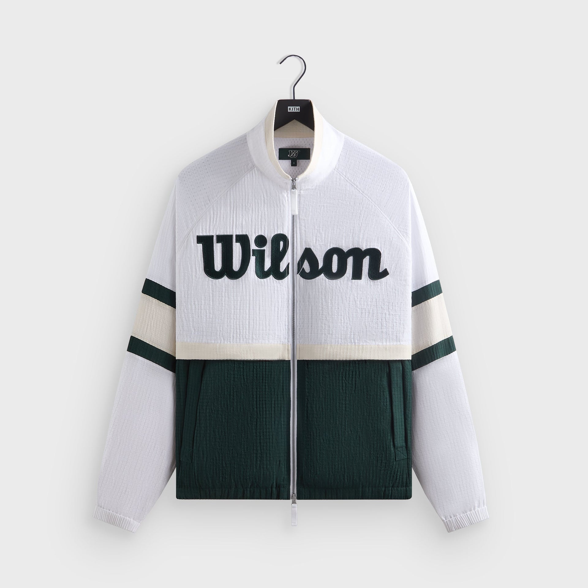 Kith for Wilson Dobby Track Jacket - White PH