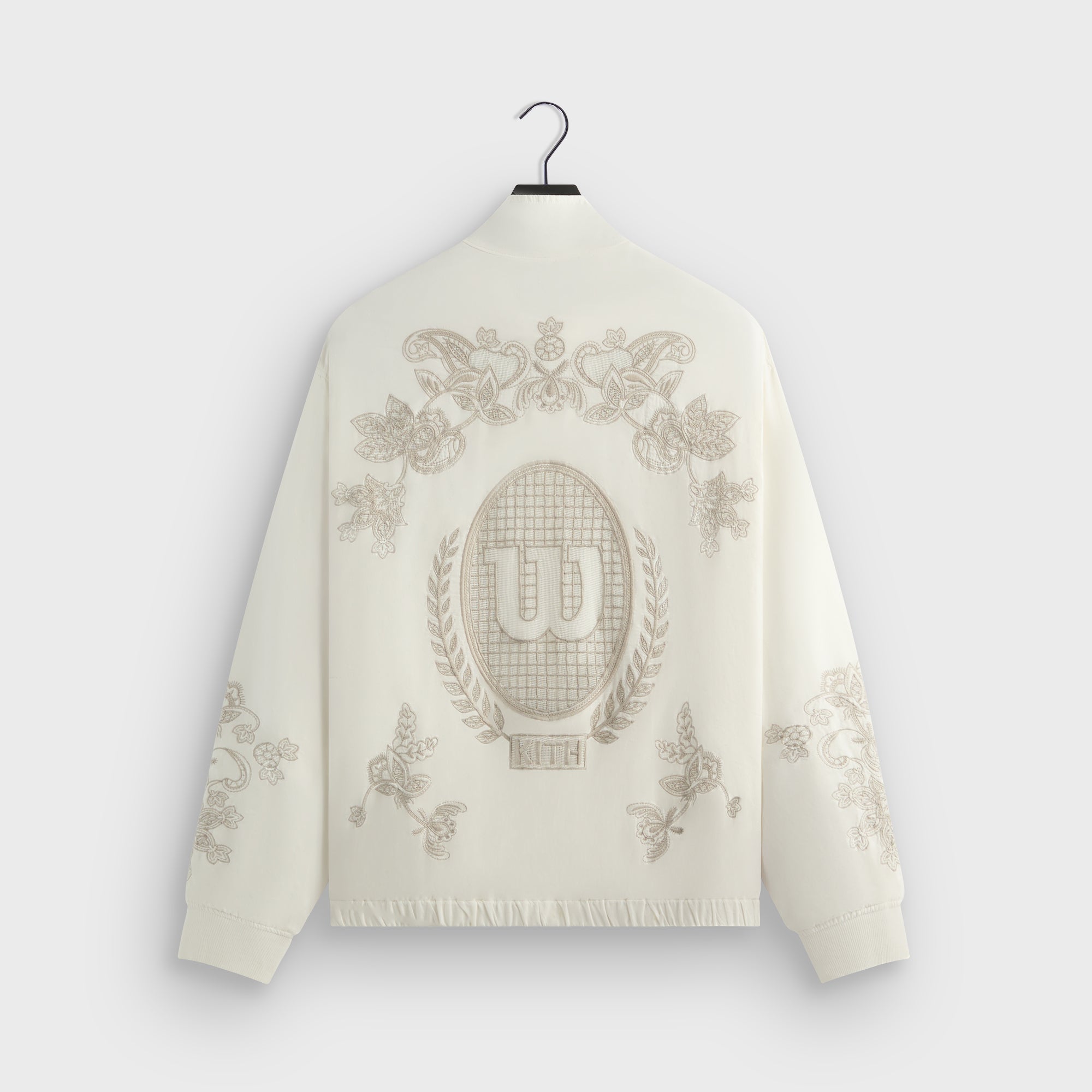 Kith for Wilson Embroidered Mesh Track Jacket - White PH