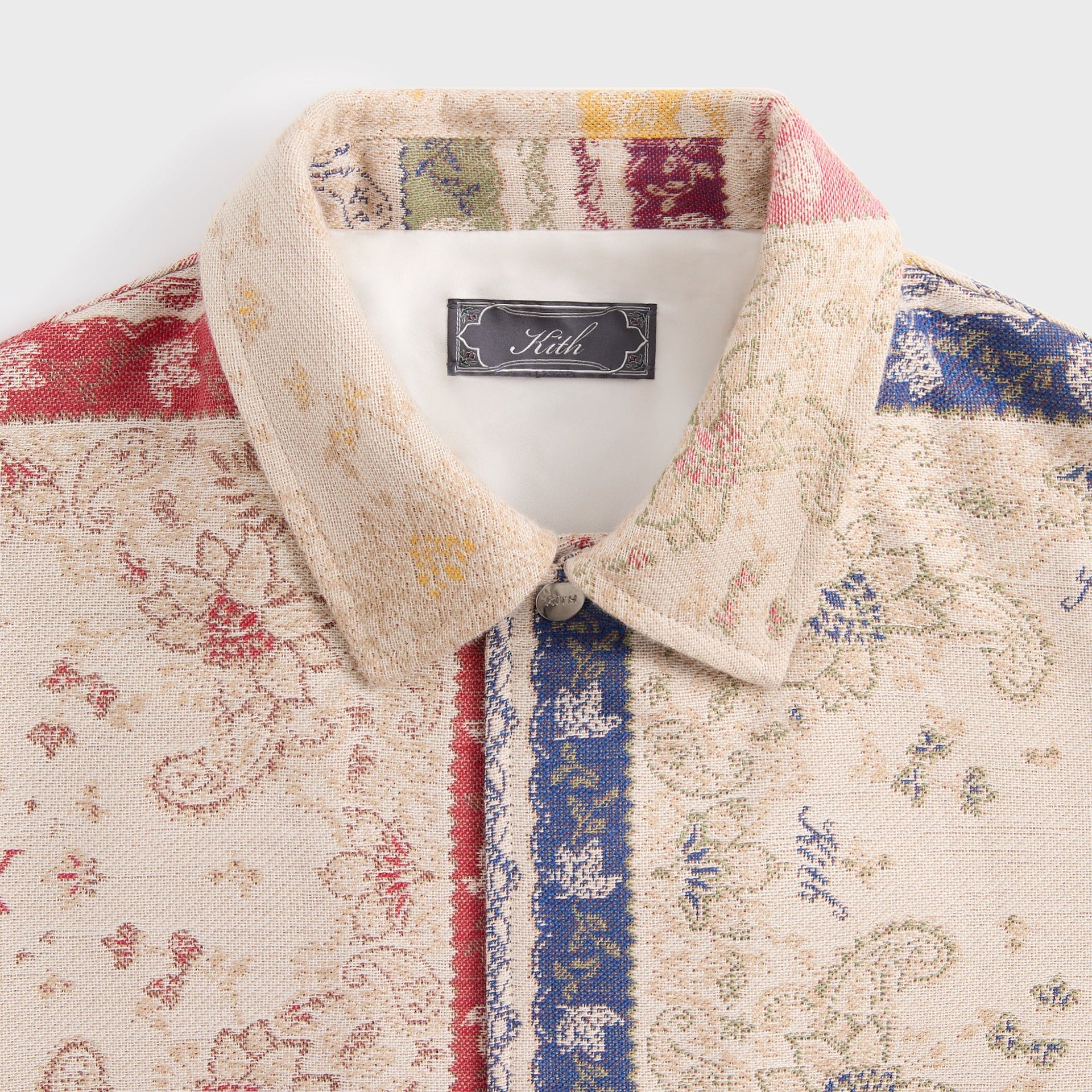 Kith Paisely Tapestry Coaches Jacket - Waffle