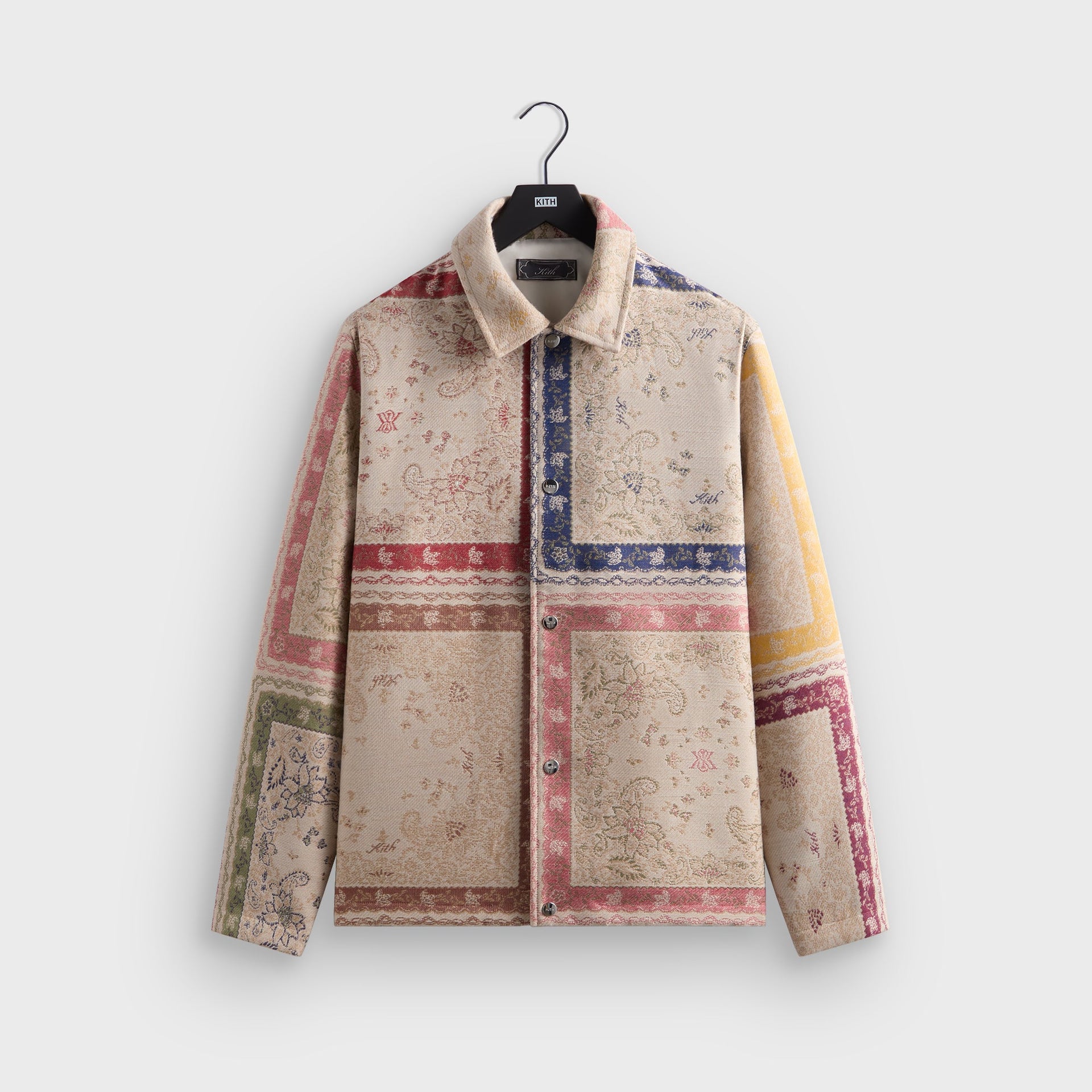 Kith Paisely Tapestry Coaches Jacket - Waffle