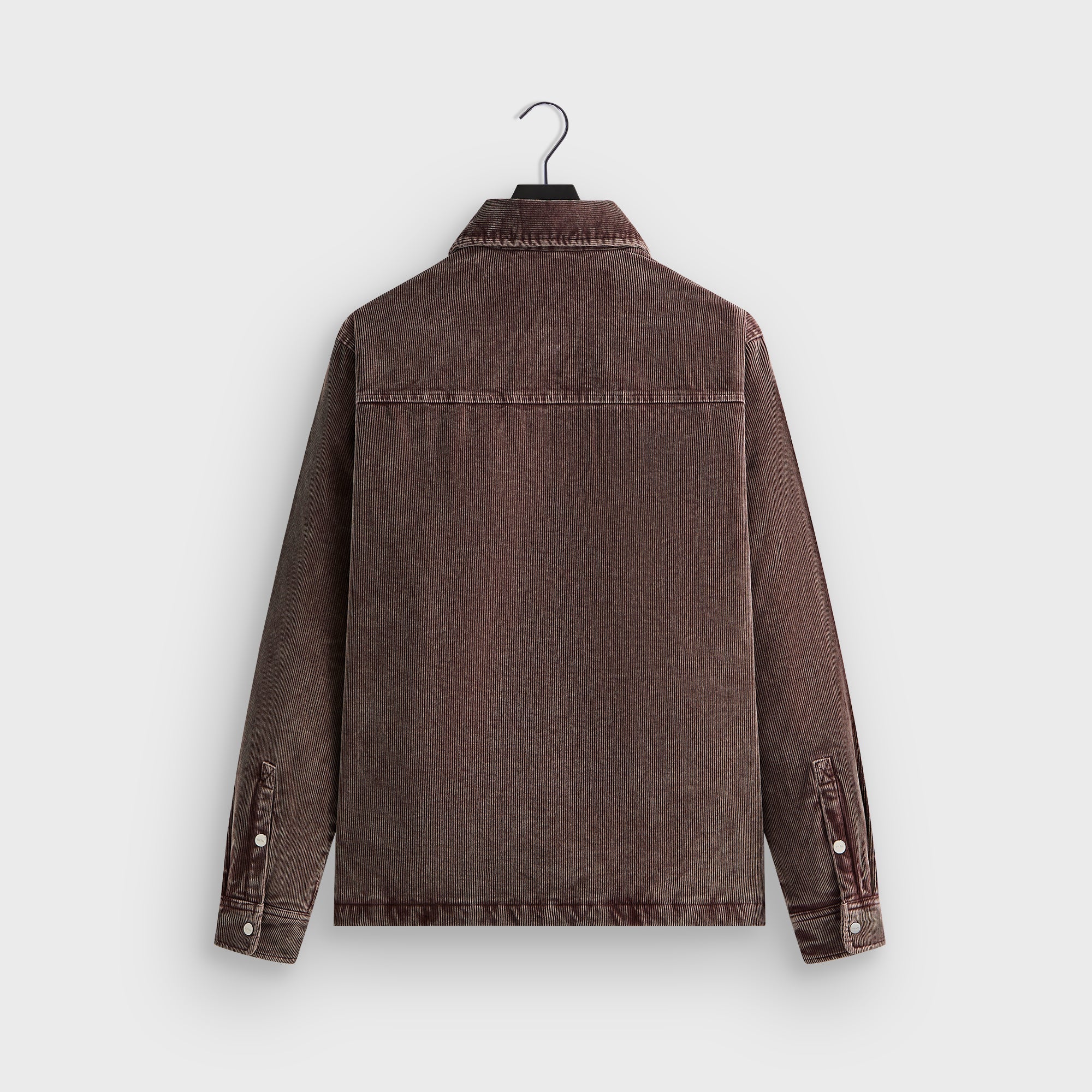 Kith Washed Corduroy Brixton Puffed Shirt Jacket - Saddle – Kith