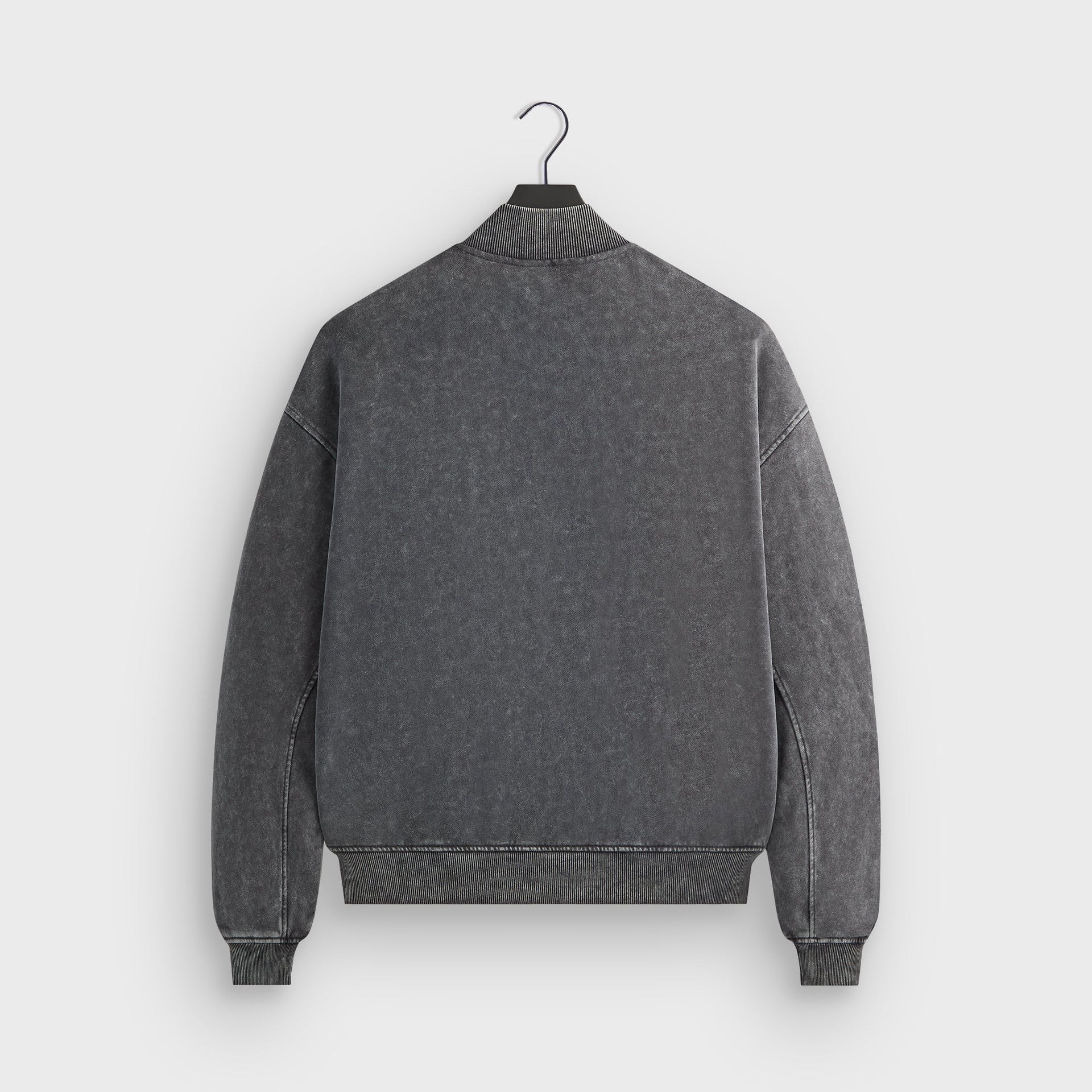 Kith Antique Wash Avery Bomber Jacket - Black