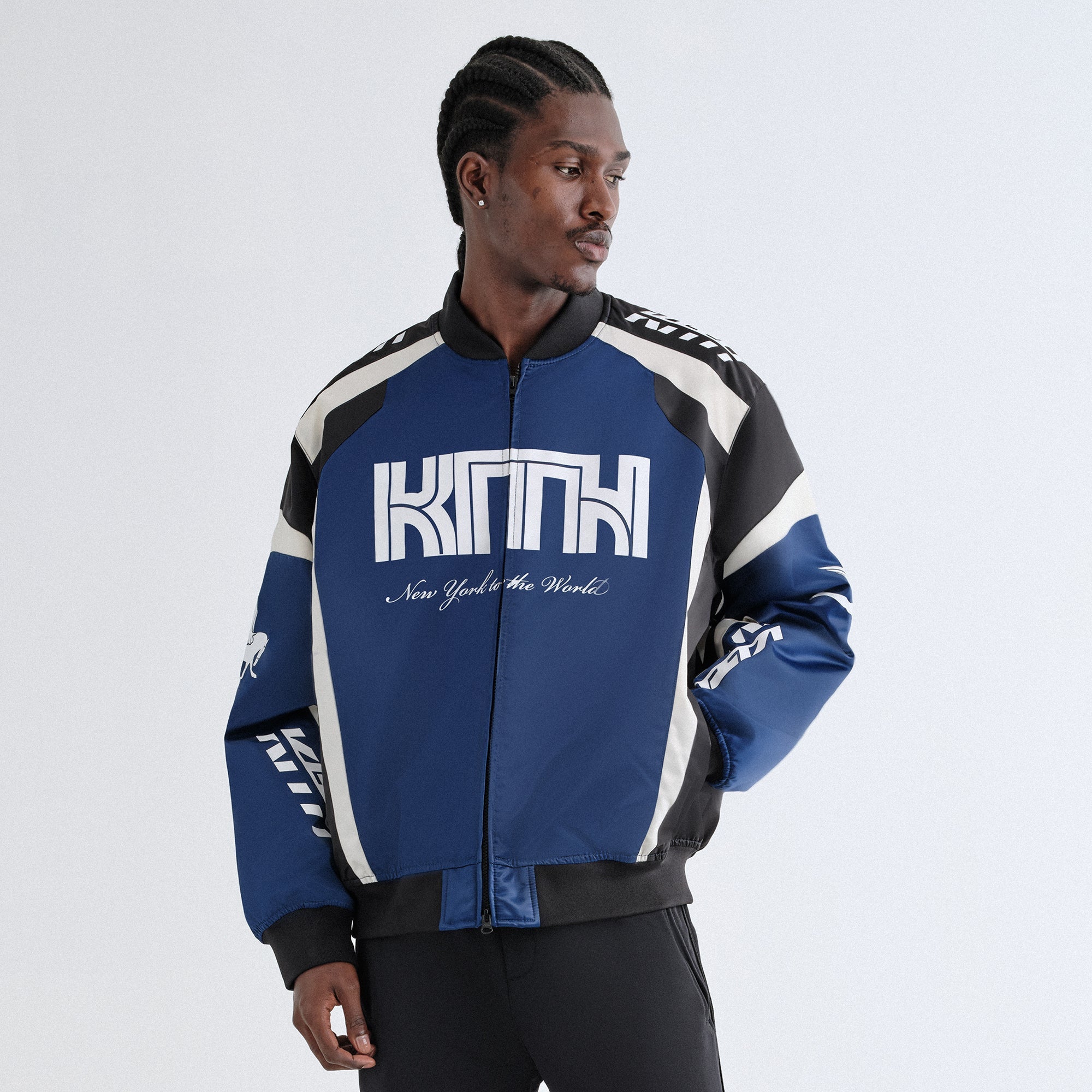 Kith Racing Nylon Bomber Jacket - Meter – Kith Europe