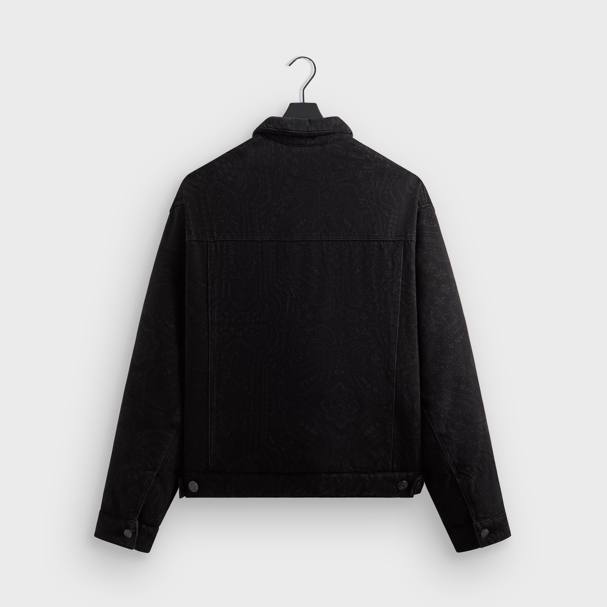 Kith Puffed Jase Denim Jacket - Black – Kith Europe