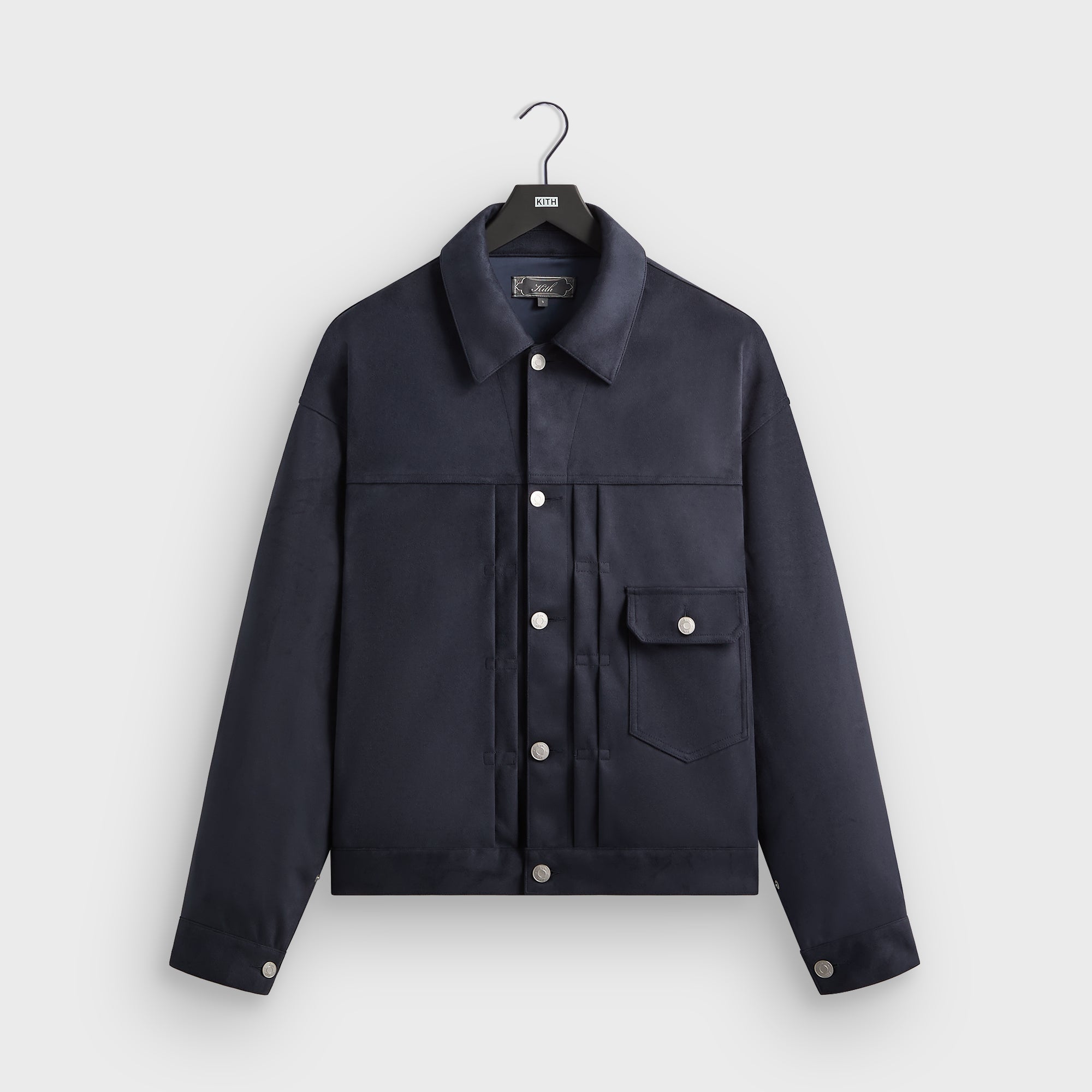 青年様　KITHコーデュロイジャケット L Kith Alonzo Microsuede Jacket - Nocturnal – Kith Europe