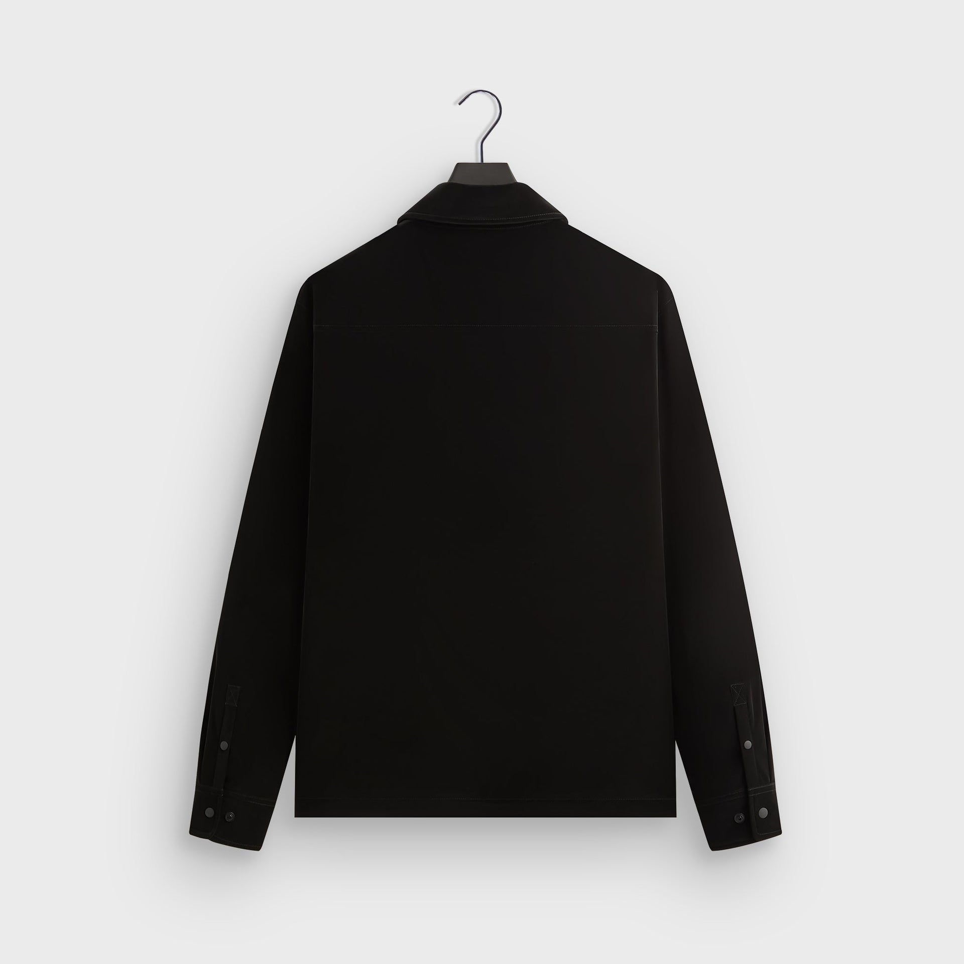 Kith Sueded Tech Brixton Puffed Shirt Jacket - Black - PH