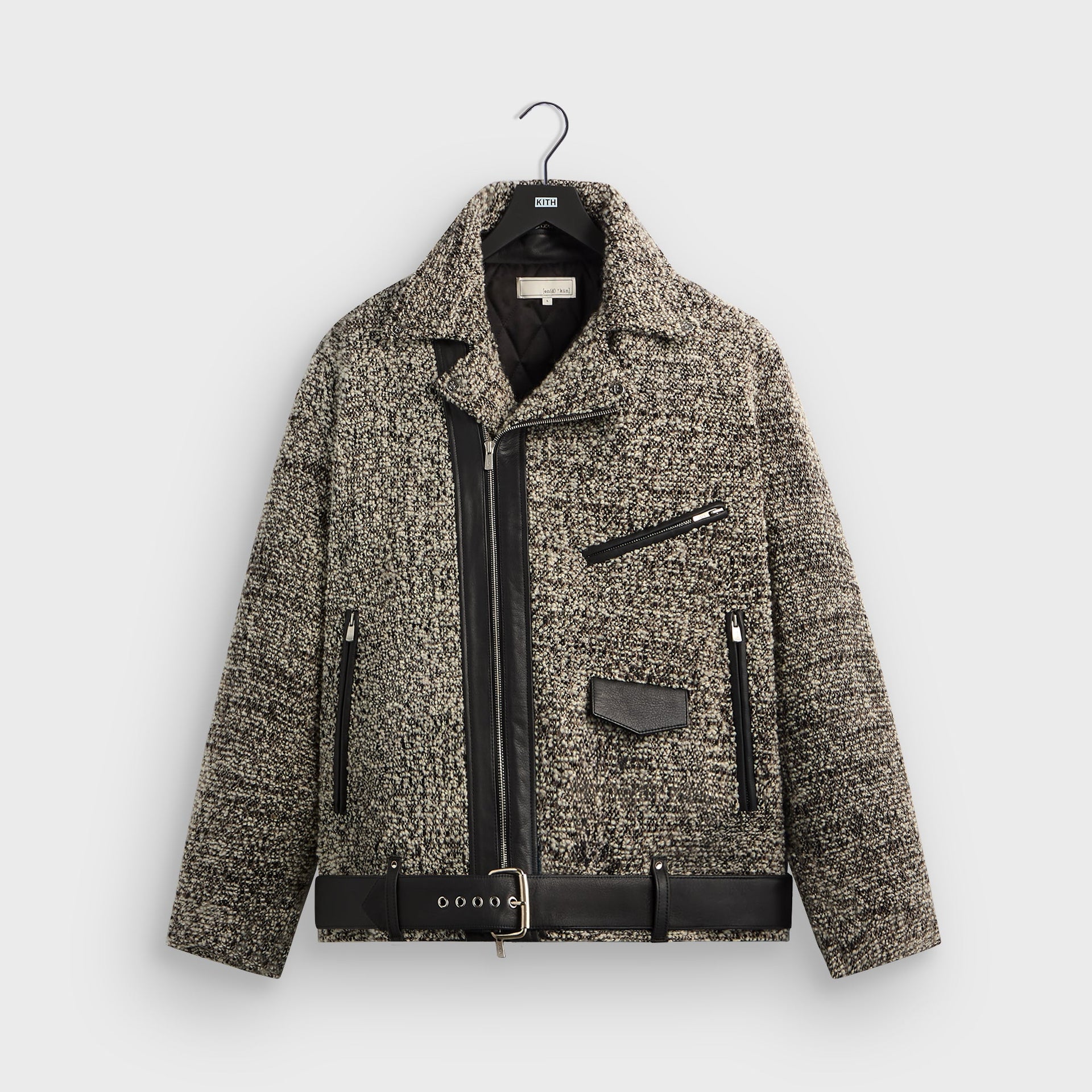 &Kin Plush Boucle Brian Moto - Hallow