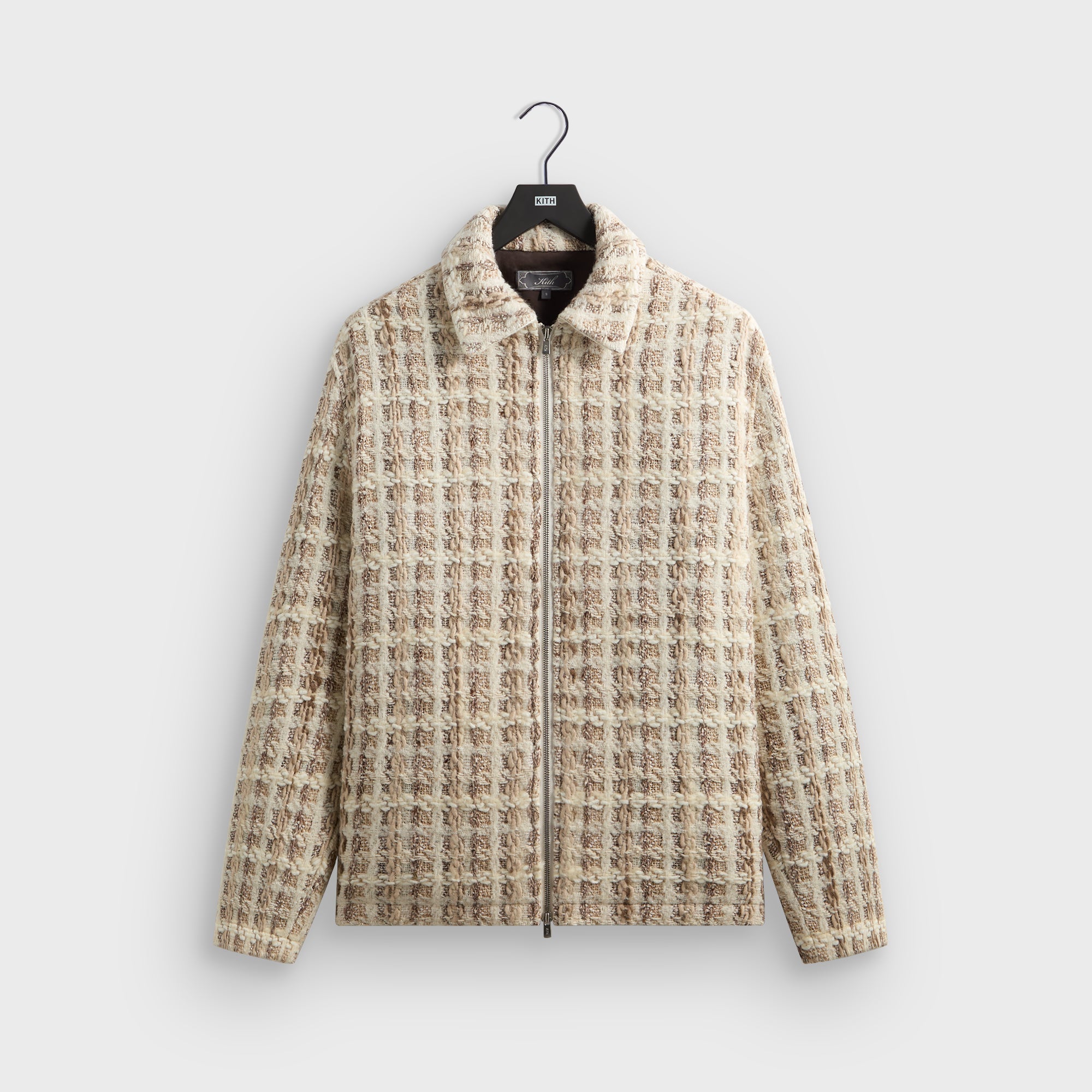 Kith Windowpane Tweed Coaches Jacket - Hallow – Kith Europe