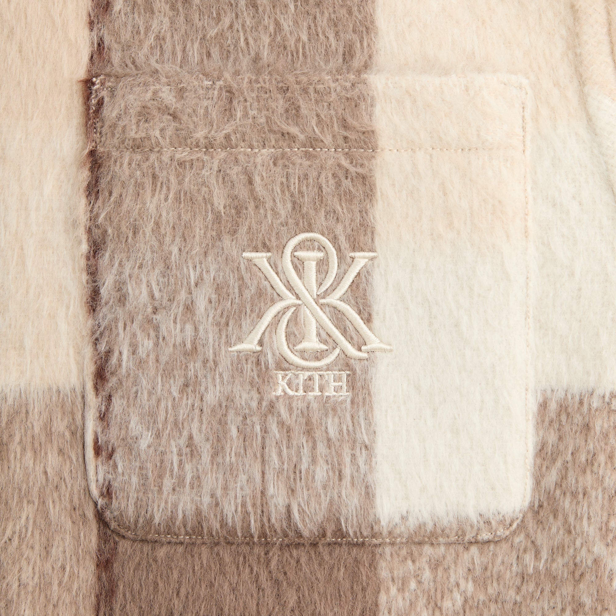 Kith Brushed Plaid Sheridan Shirt Jacket - Canvas – Kith Europe