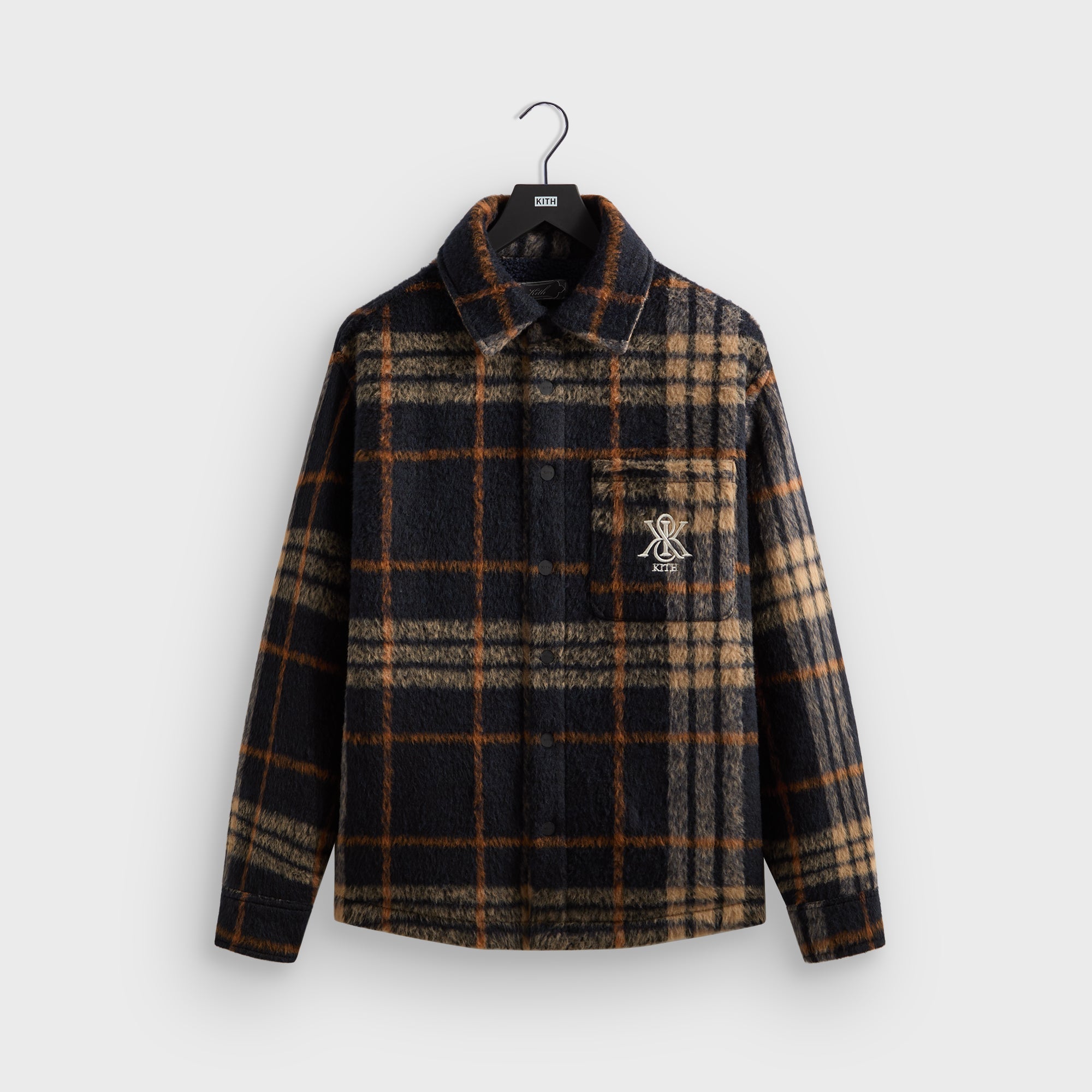 Kith Felted Jersey Ace Shirt - Ink – Kith Europe