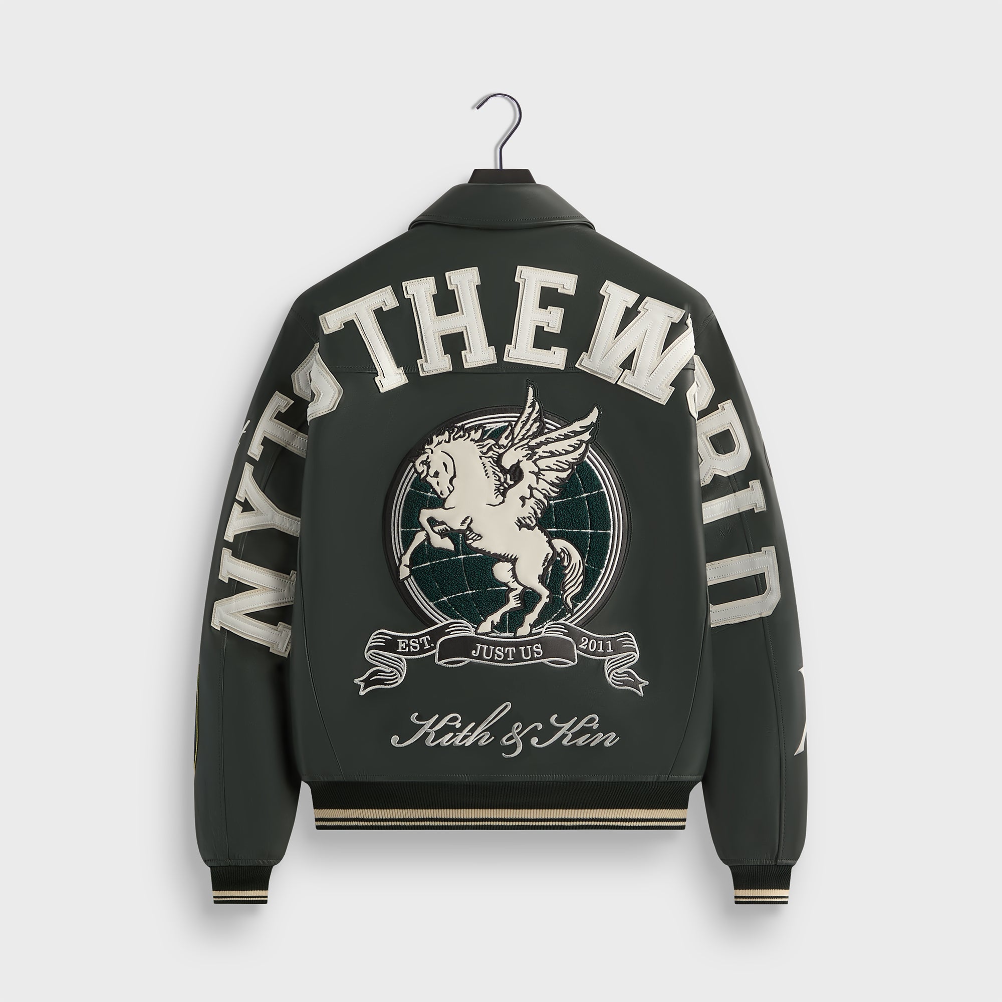 Kith Leather Varsity Jacket - Stadium – Kith Europe