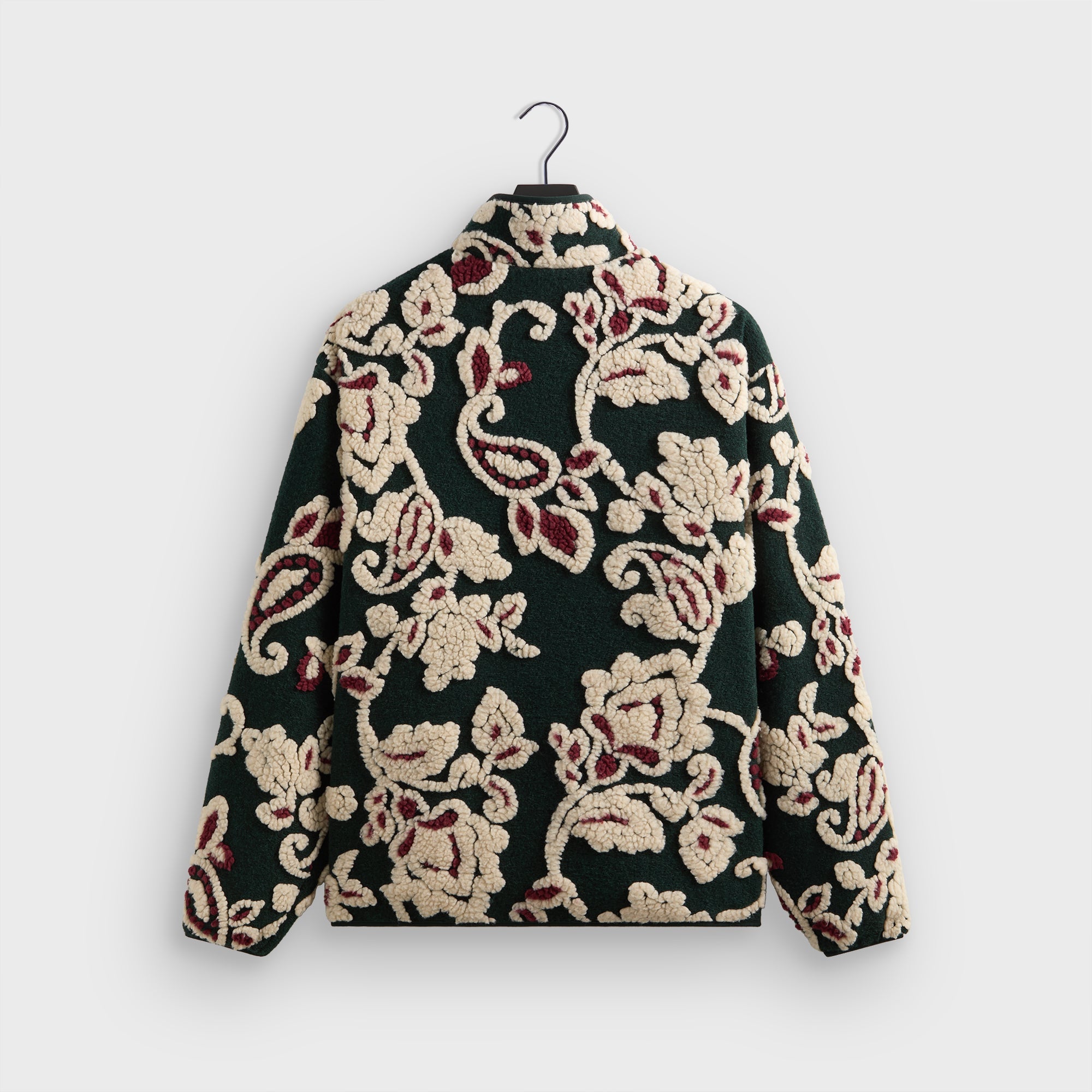 Kith Paisley Vine Sherpa Harper Jacket - Stadium – Kith Europe