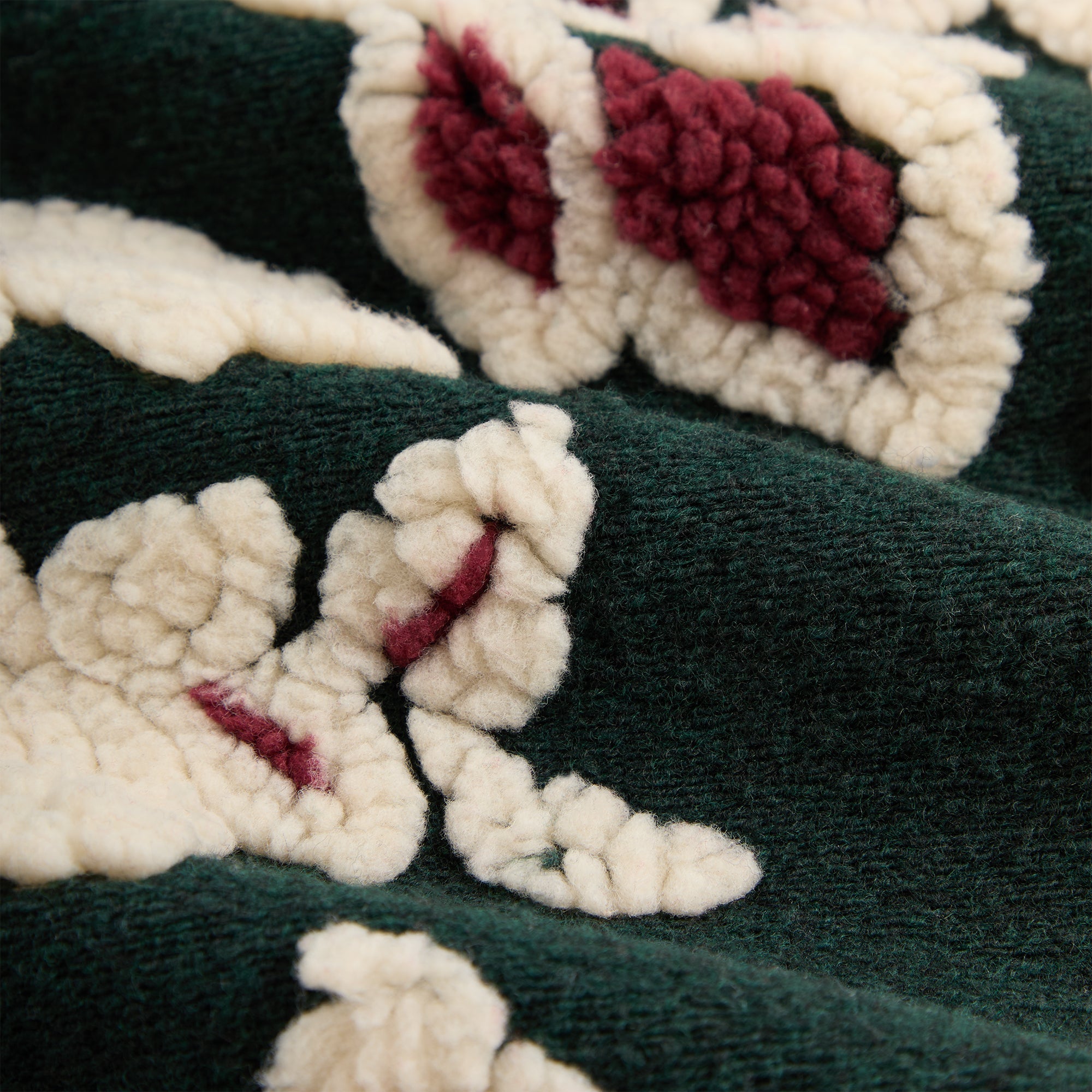 Kith Paisley Vine Sherpa Harper Jacket - Stadium – Kith Europe