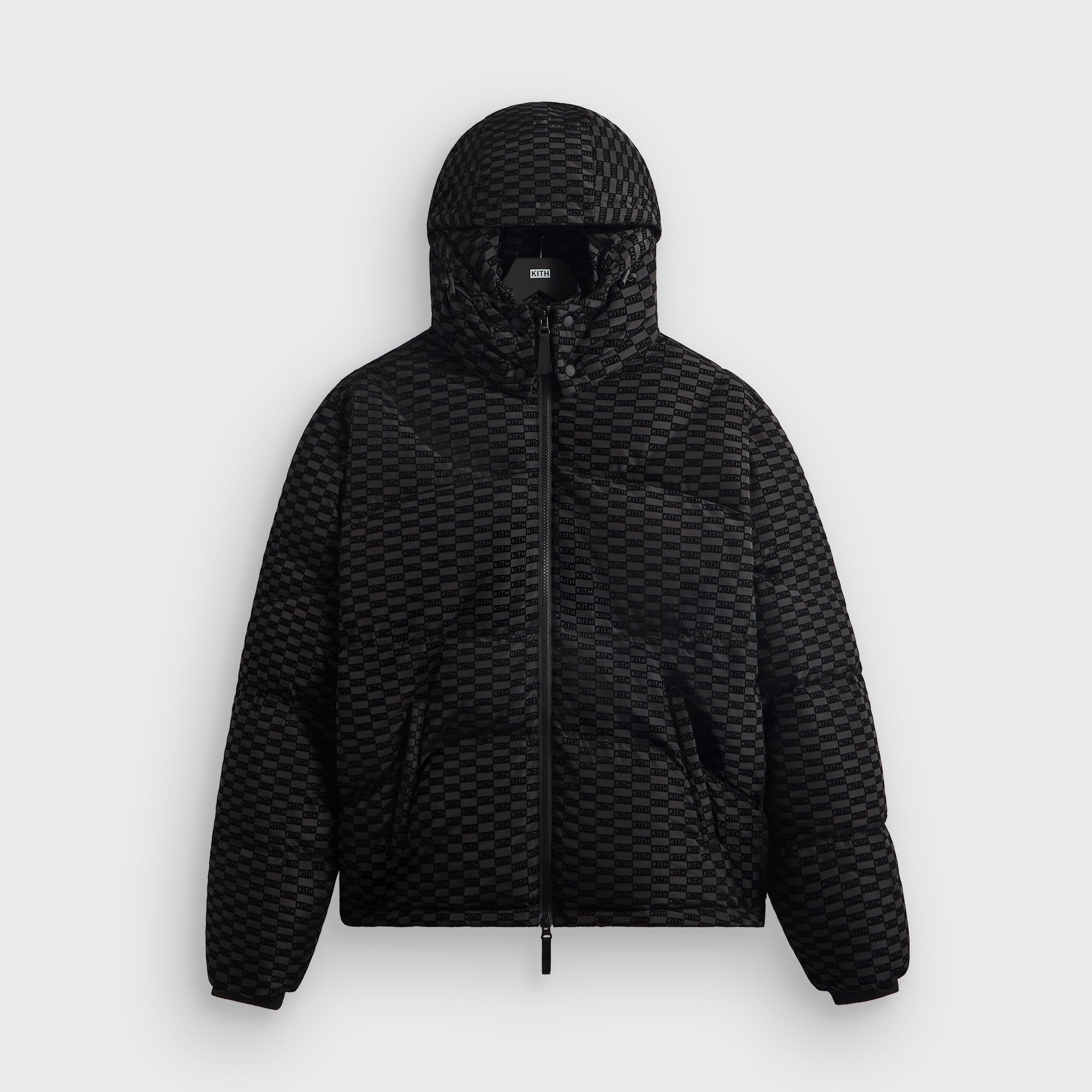 Kith Heavy Crepe Rib Knit Quarter Zip Nelson - Black – Kith Europe