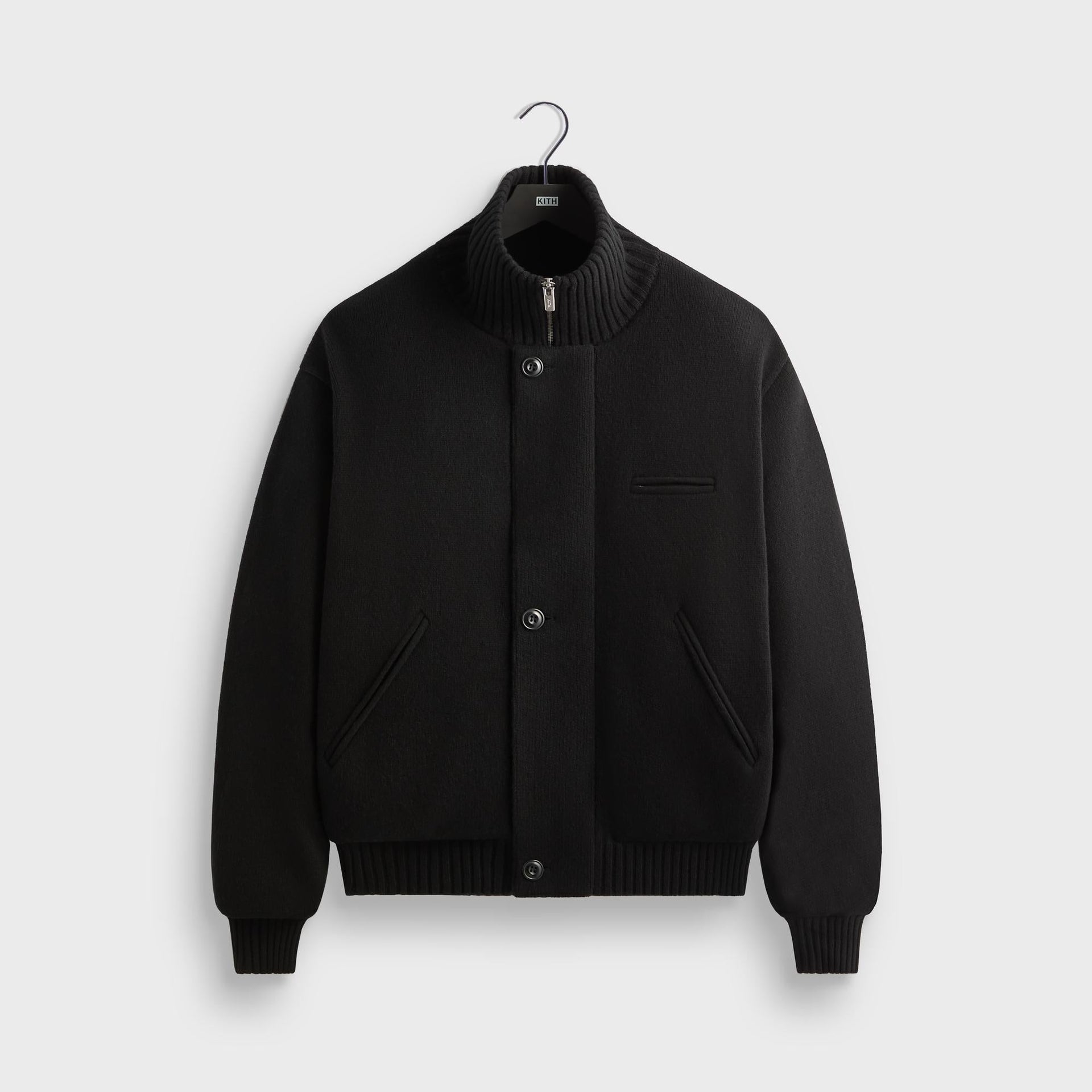 &Kin Darwin Knit Puffer - Black