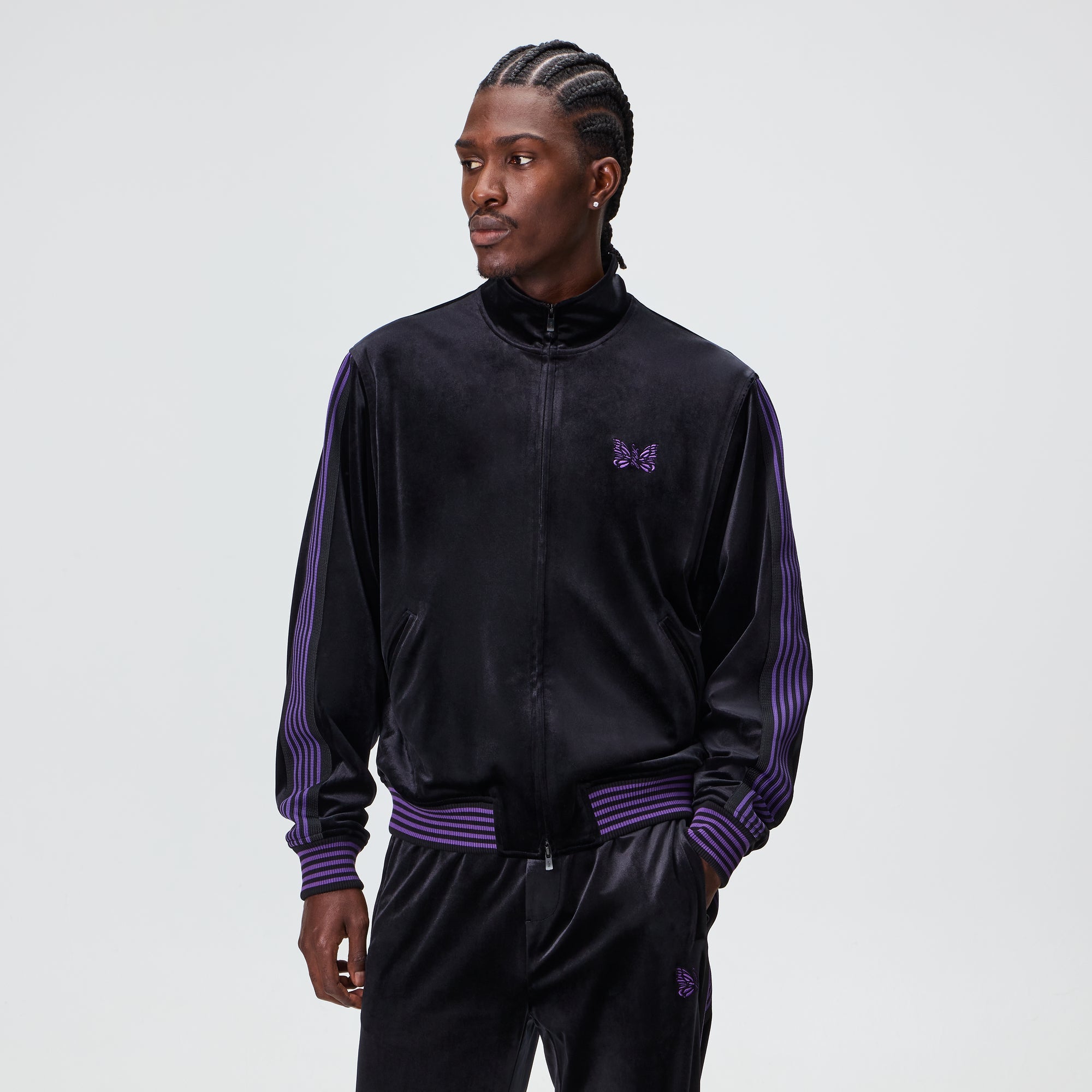 Kith for Needles Rui Track Jacket - Black – Kith Europe