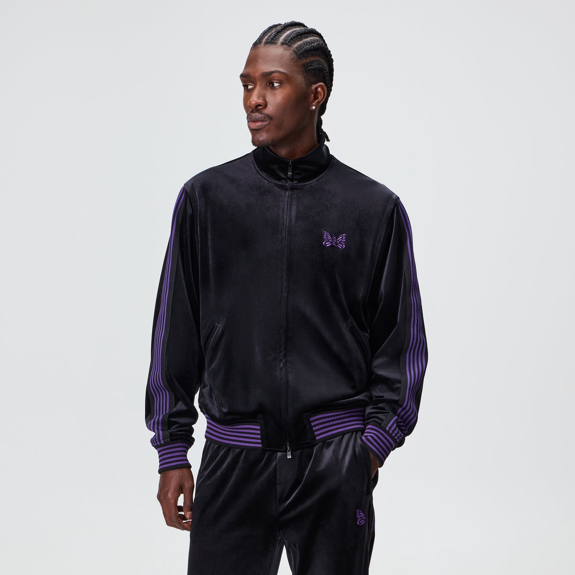 Kith for Needles Rui Track Jacket - Black