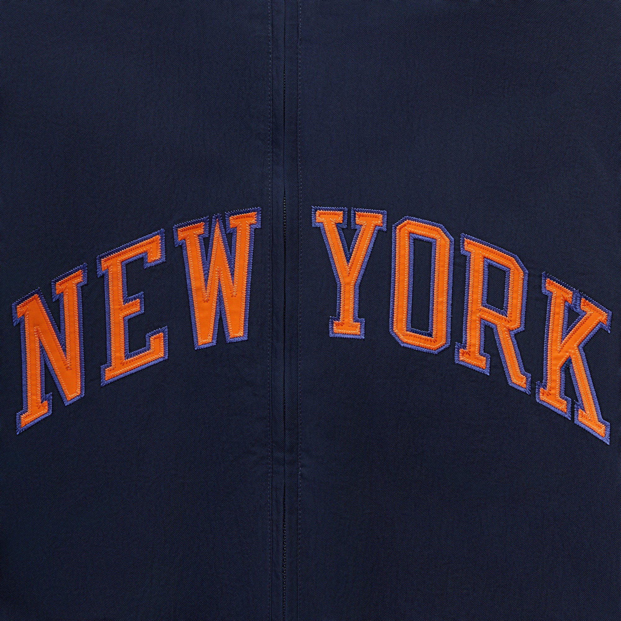 KITH ナイロンジャケット Kith Wrinkle Nylon Windsor Panelled Track Jacket - Black | Parallel