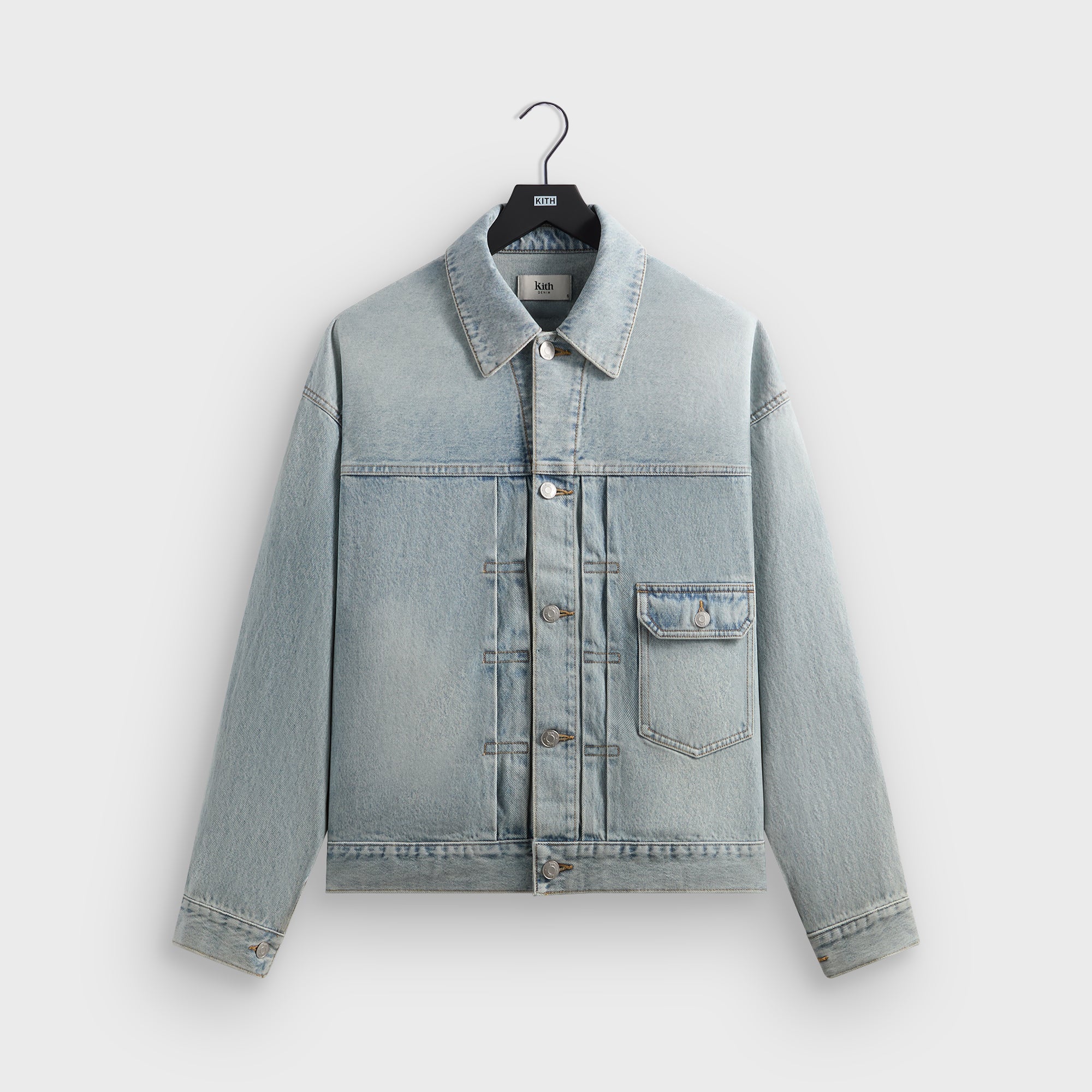 Kith Alonzo Denim Jacket - Light Indigo – Kith Europe