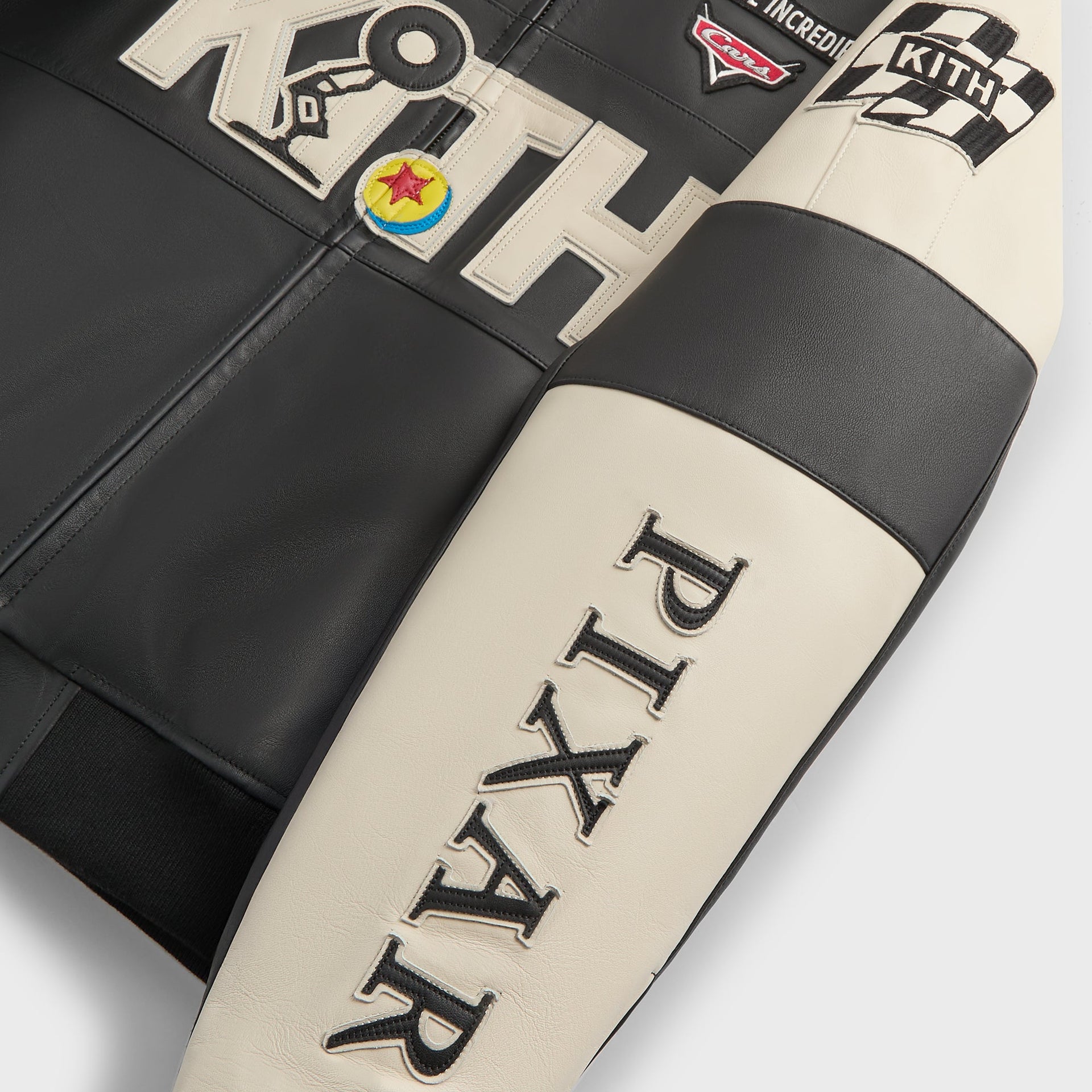 Disney | Kith for Pixar Dejan Leather Jacket - Black