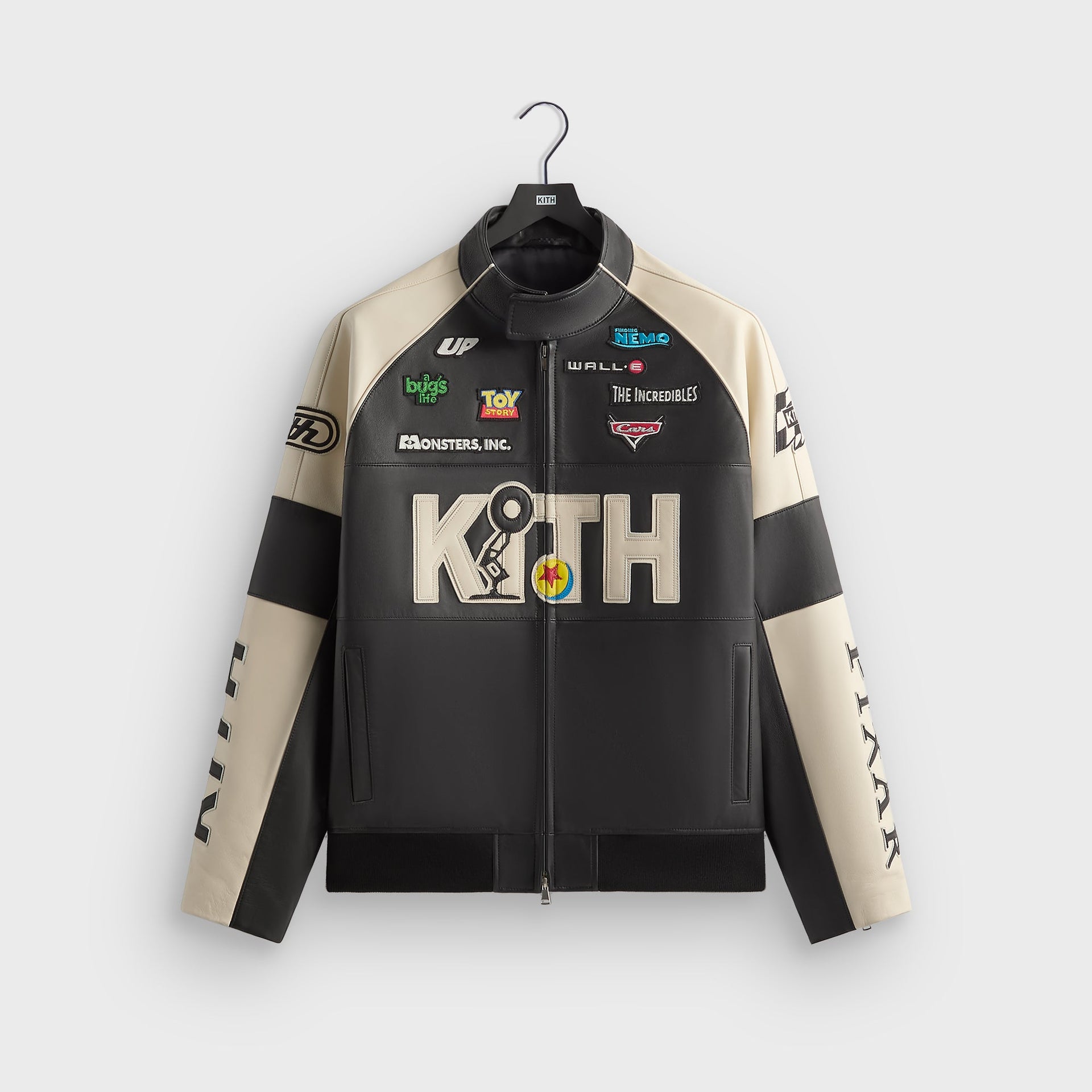 Disney | Kith for Pixar Dejan Leather Jacket - Black