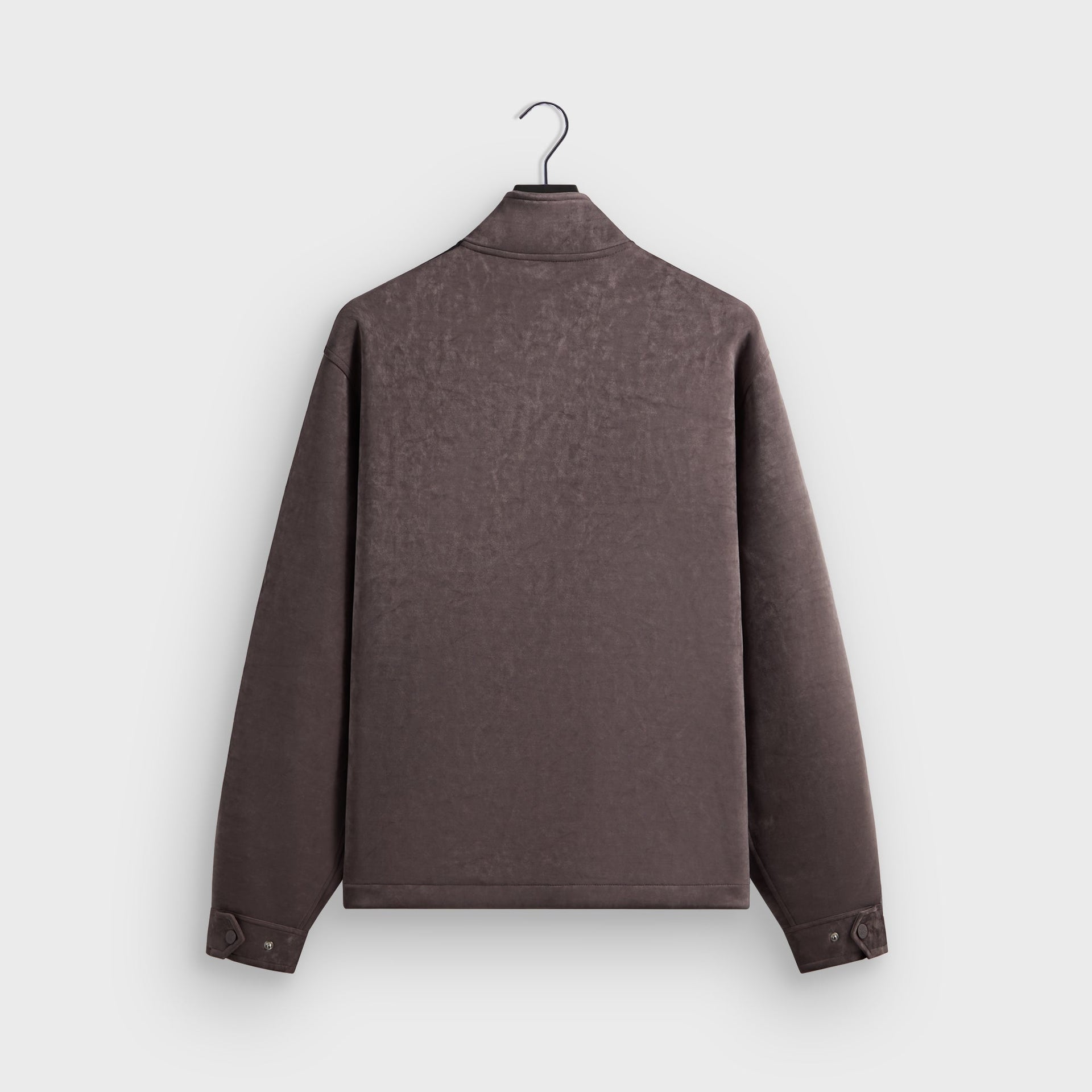 Kith Sueded Scuba Connor Track Jacket - Thunder