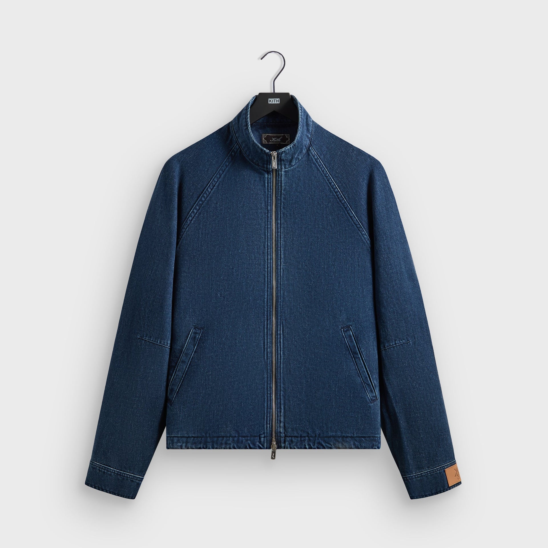 Kith Denim Efron Track Jacket - Dark Indigo