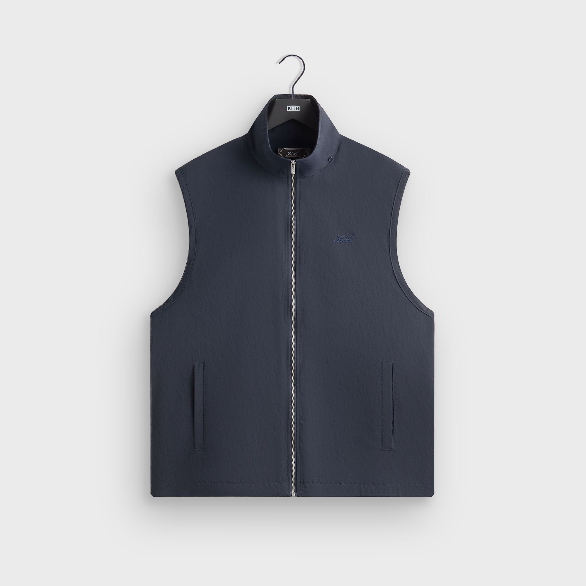 Kith Everett Cropped Moto Trench - Nocturnal – Kith Europe