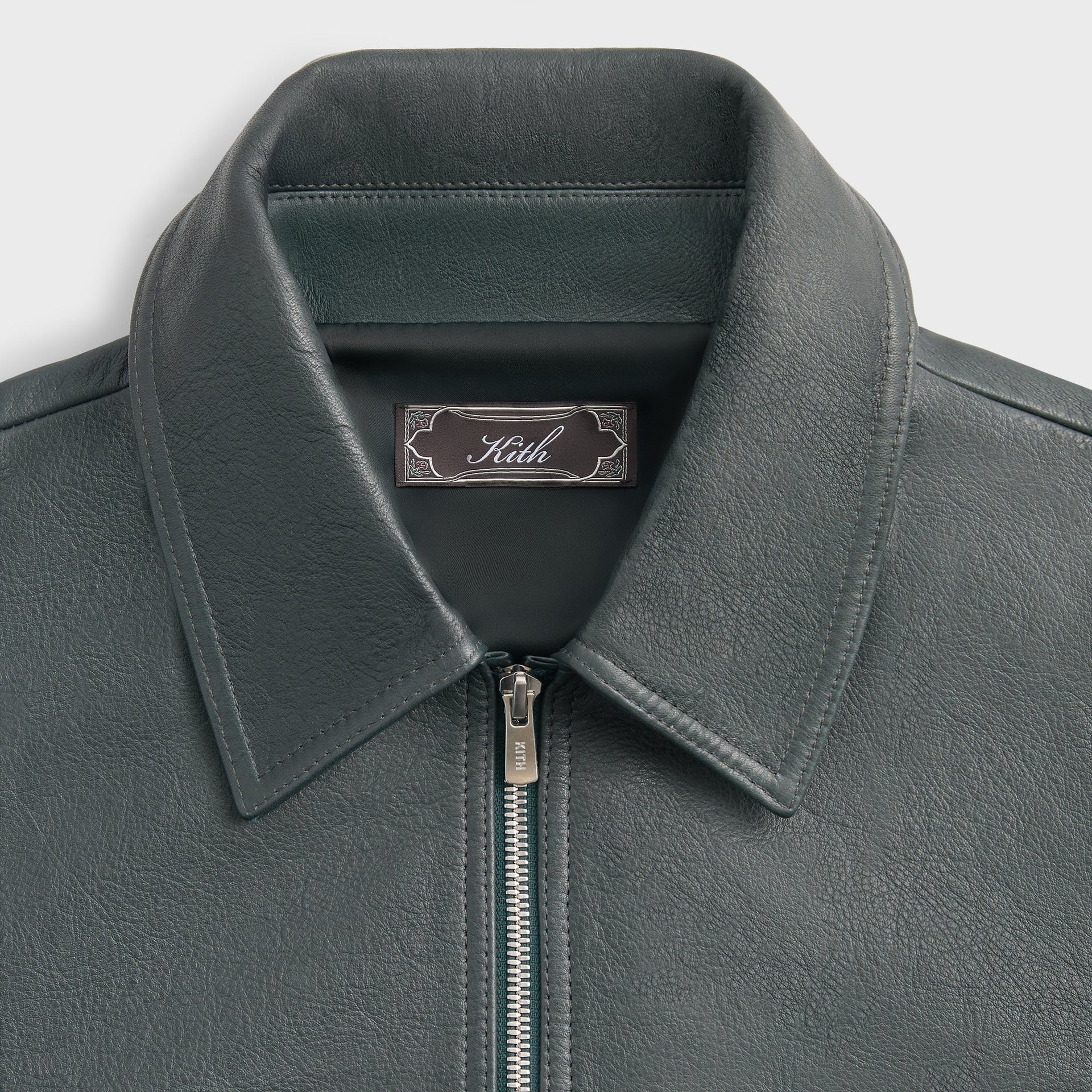 Kith Pebbled Leather Jett Blouson Jacket - Stadium - PH