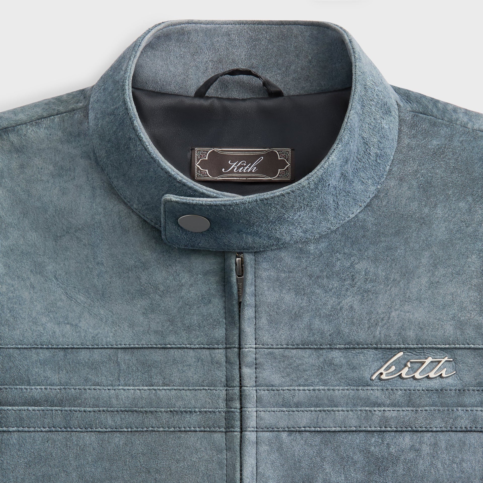 Kith Washed Suede Rossi Moto Jacket - Torpedo - PH