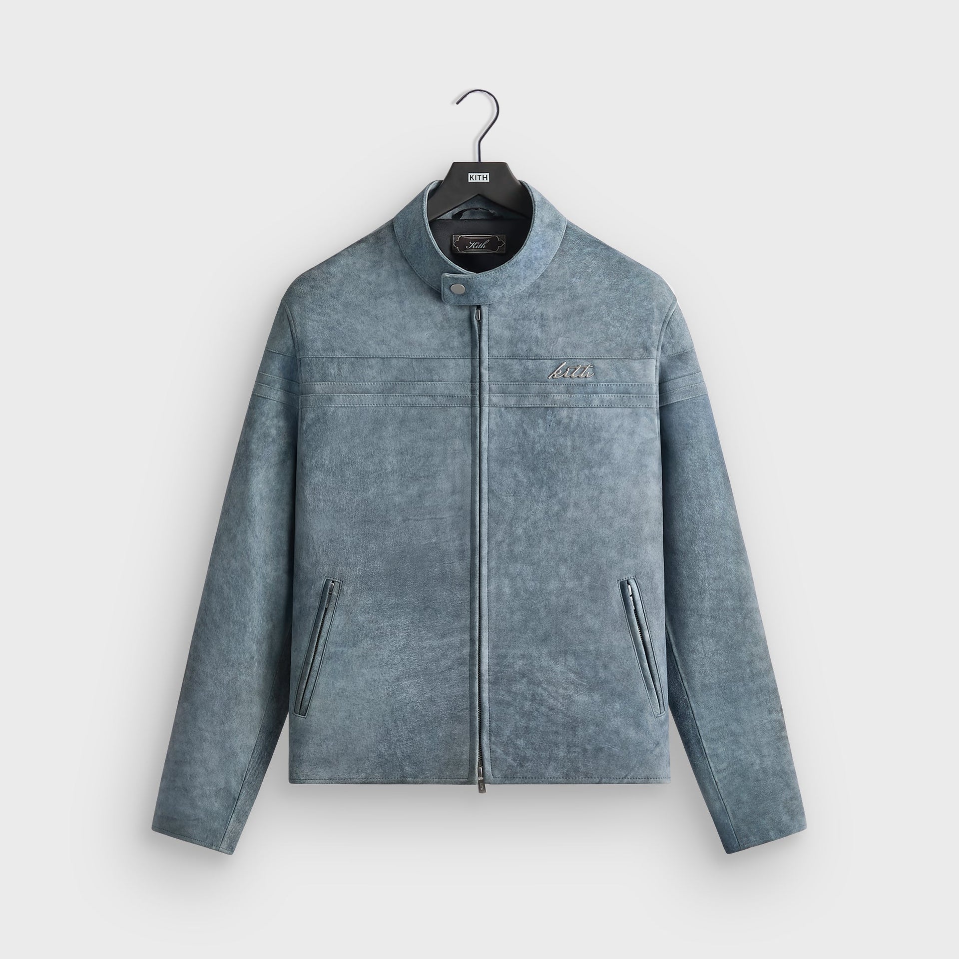 Kith Washed Suede Rossi Moto Jacket - Torpedo - PH