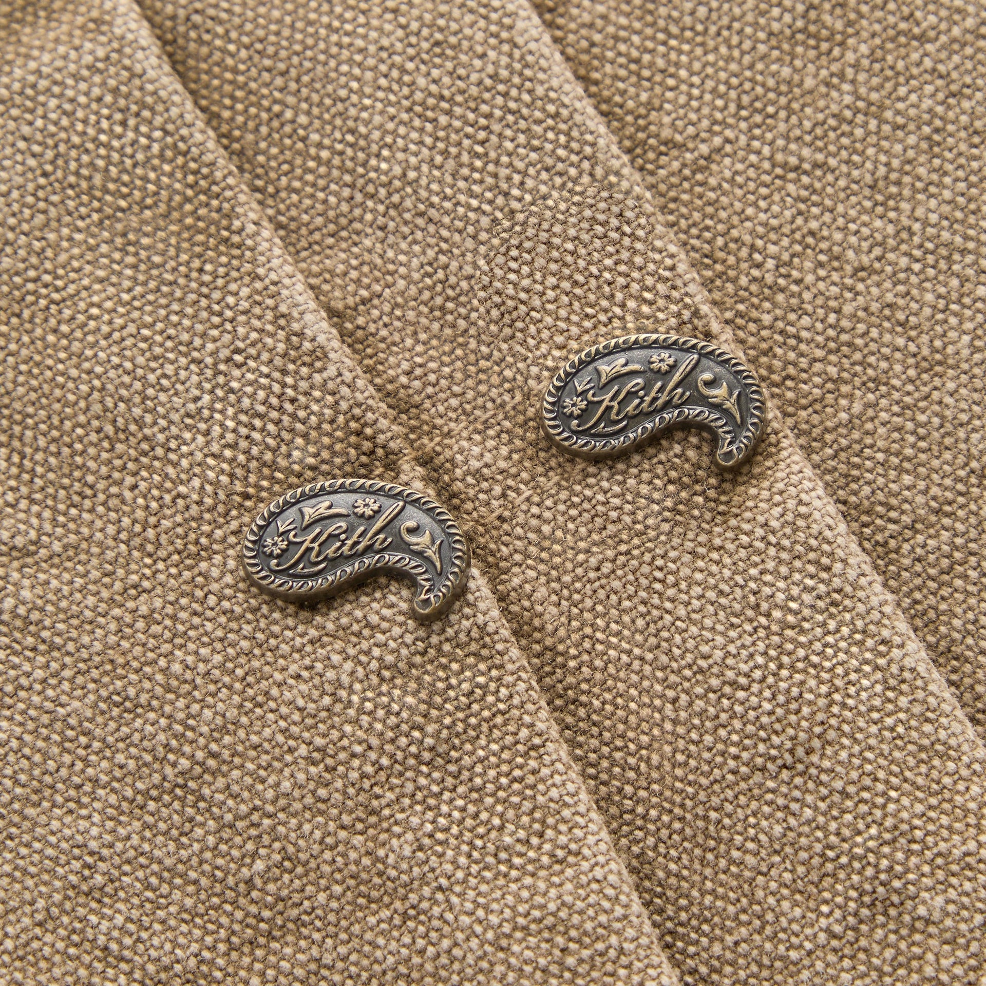 Kith Washed Canvas Ariel Blouson Jacket - Sandalwood - PH