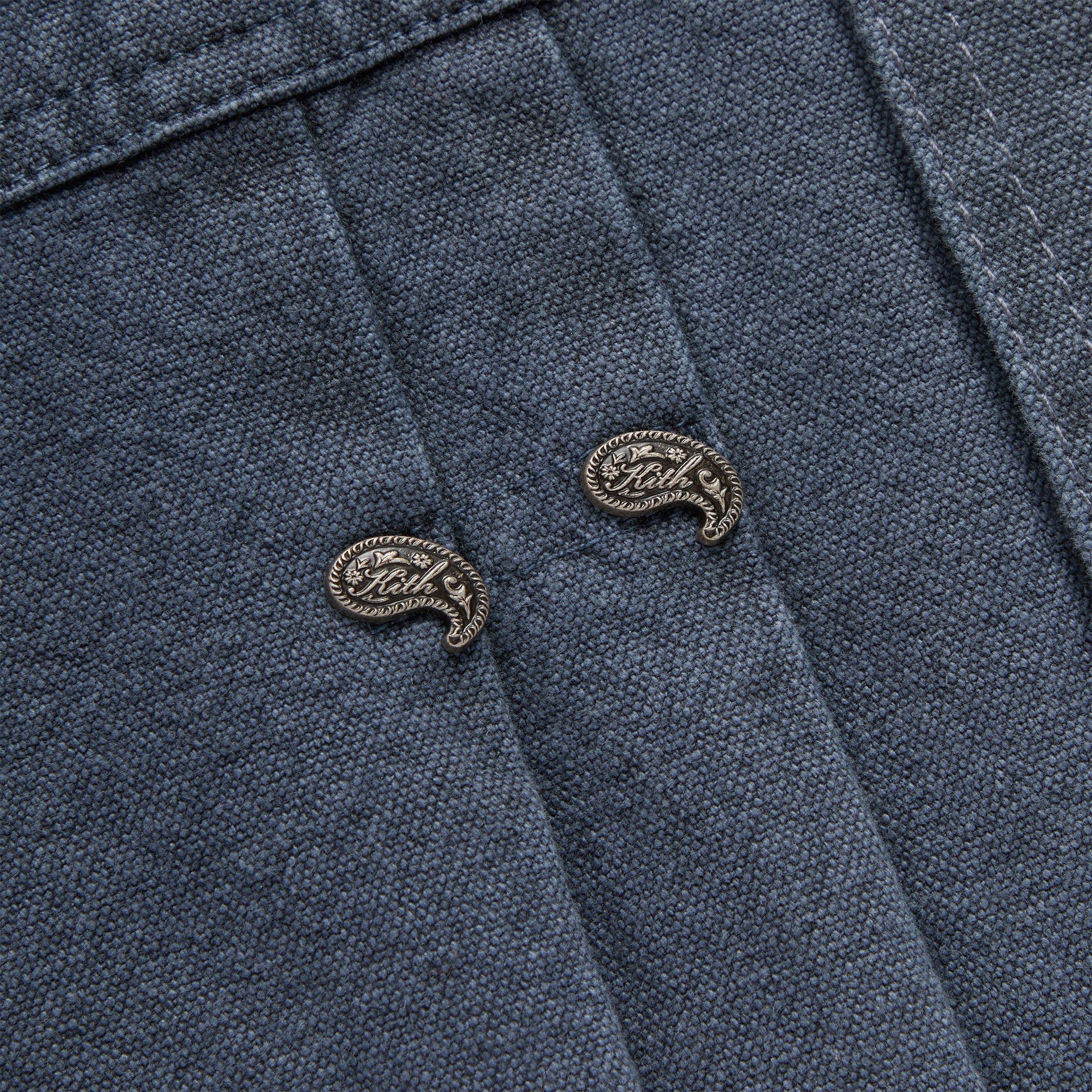 Kith Washed Canvas Ariel Blouson Jacket - Placid