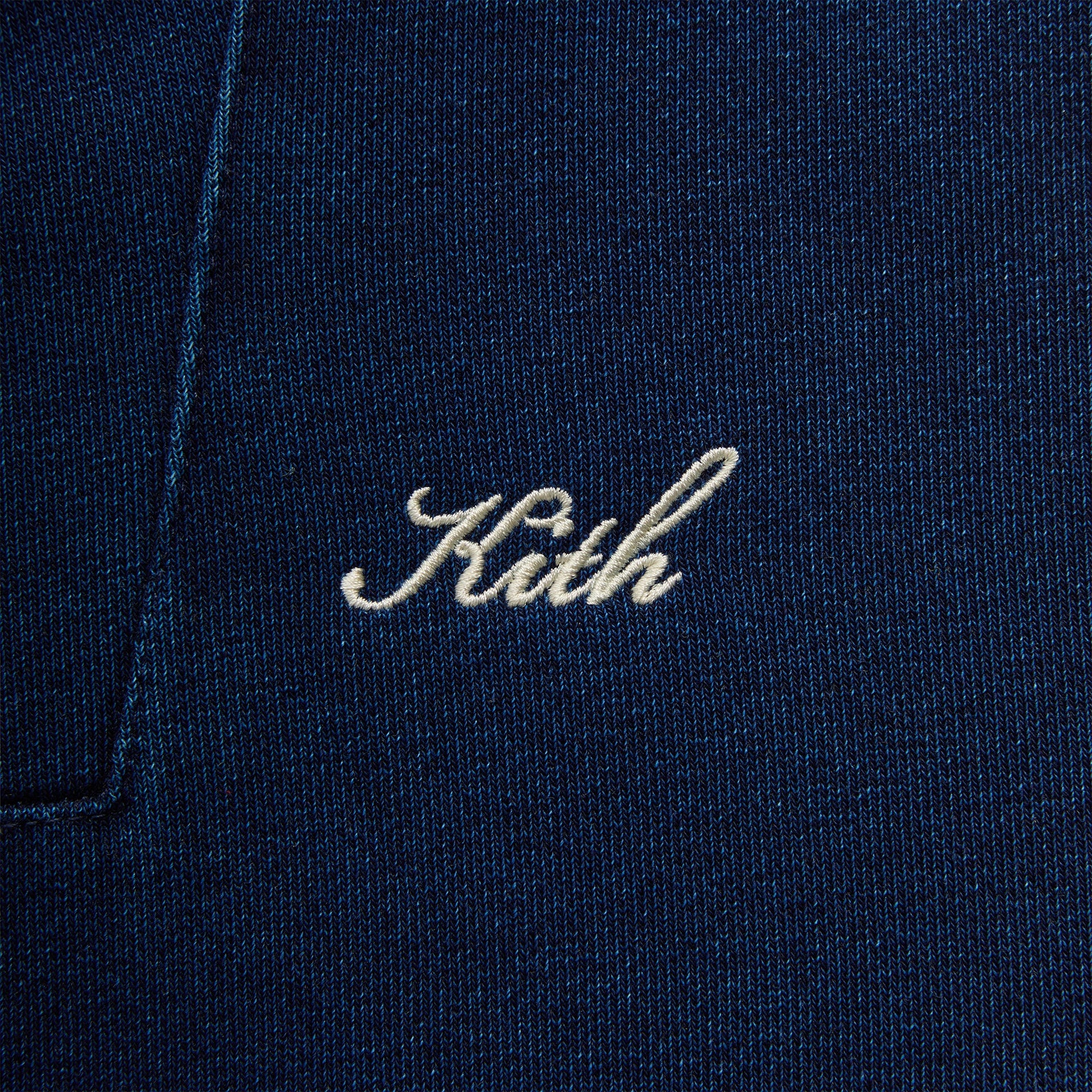 Kith Indigo Loopback Terry Dorian Jacket - Dark Indigo