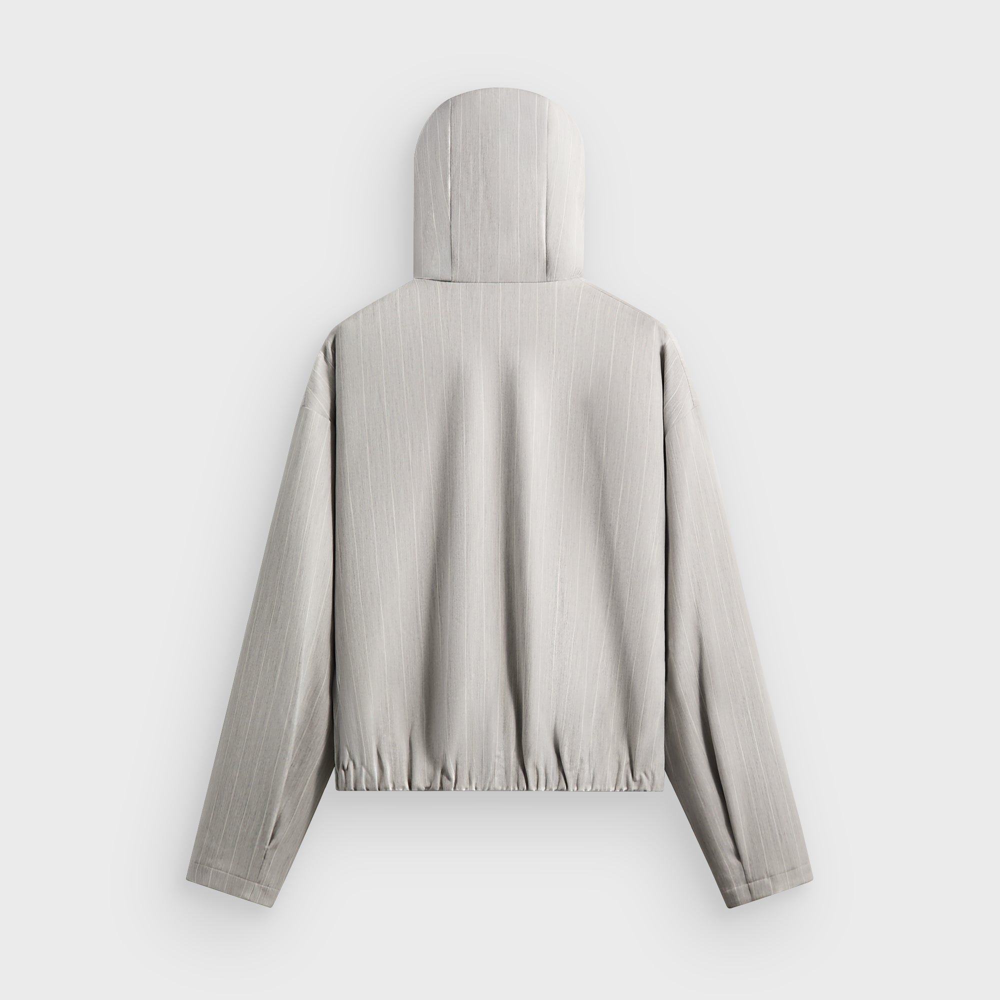 Kith Pinstripe Matteo Zip Up Hoodie - Light Heather Grey – Kith Europe