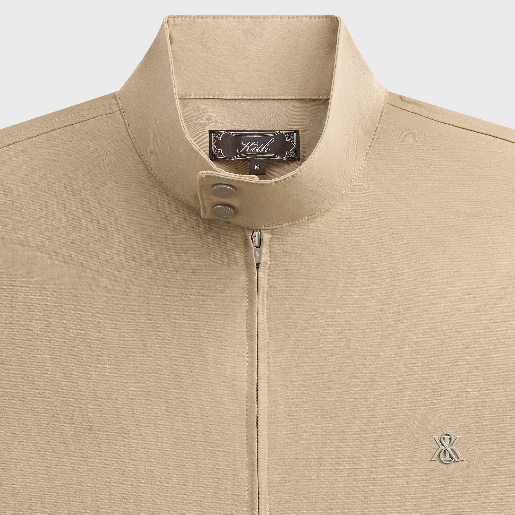 Kith Brushed Cotton Ashker Jacket - Taupe – Kith Europe