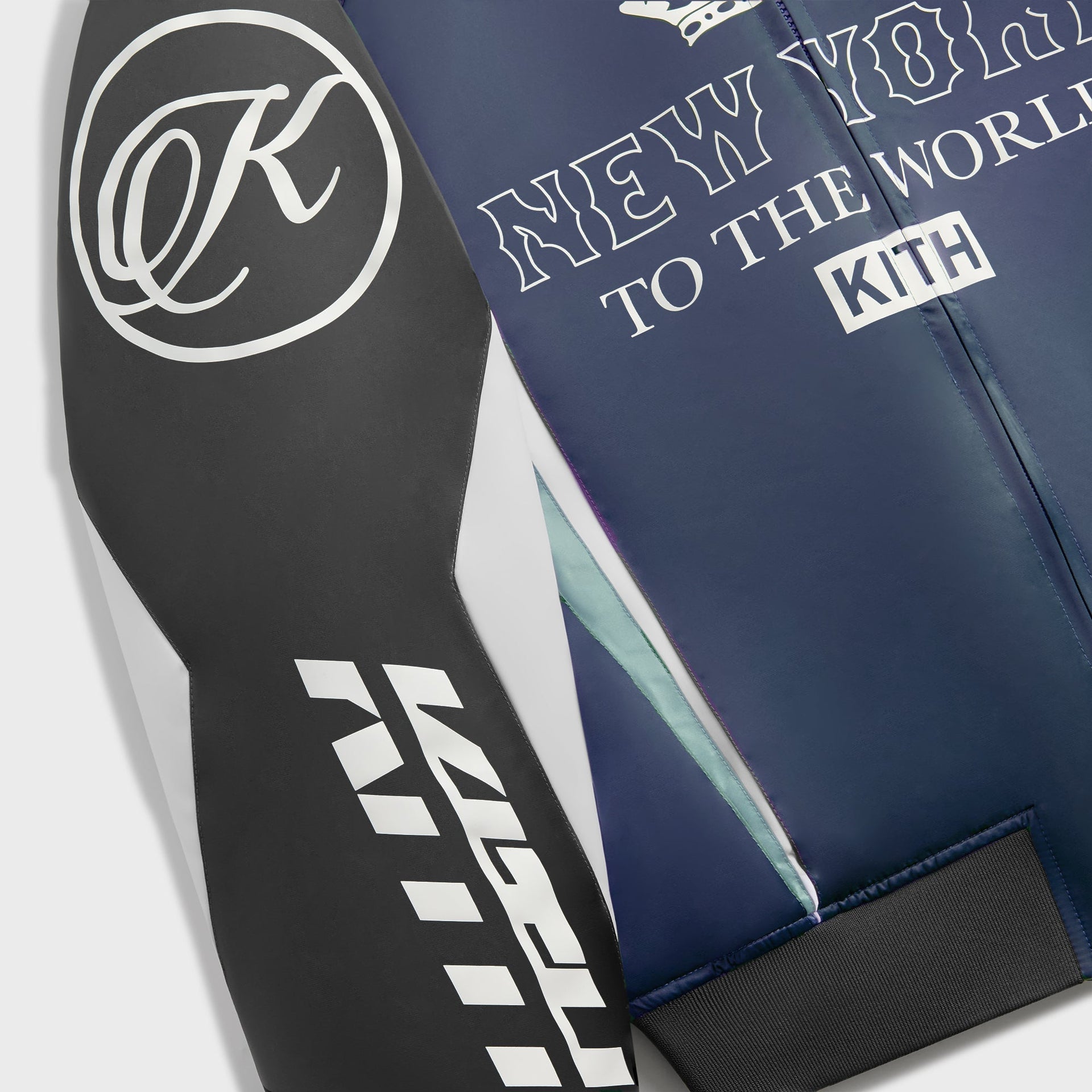 Kith Roy Racing Nylon Bomber Jacket - Nocturnal - PH