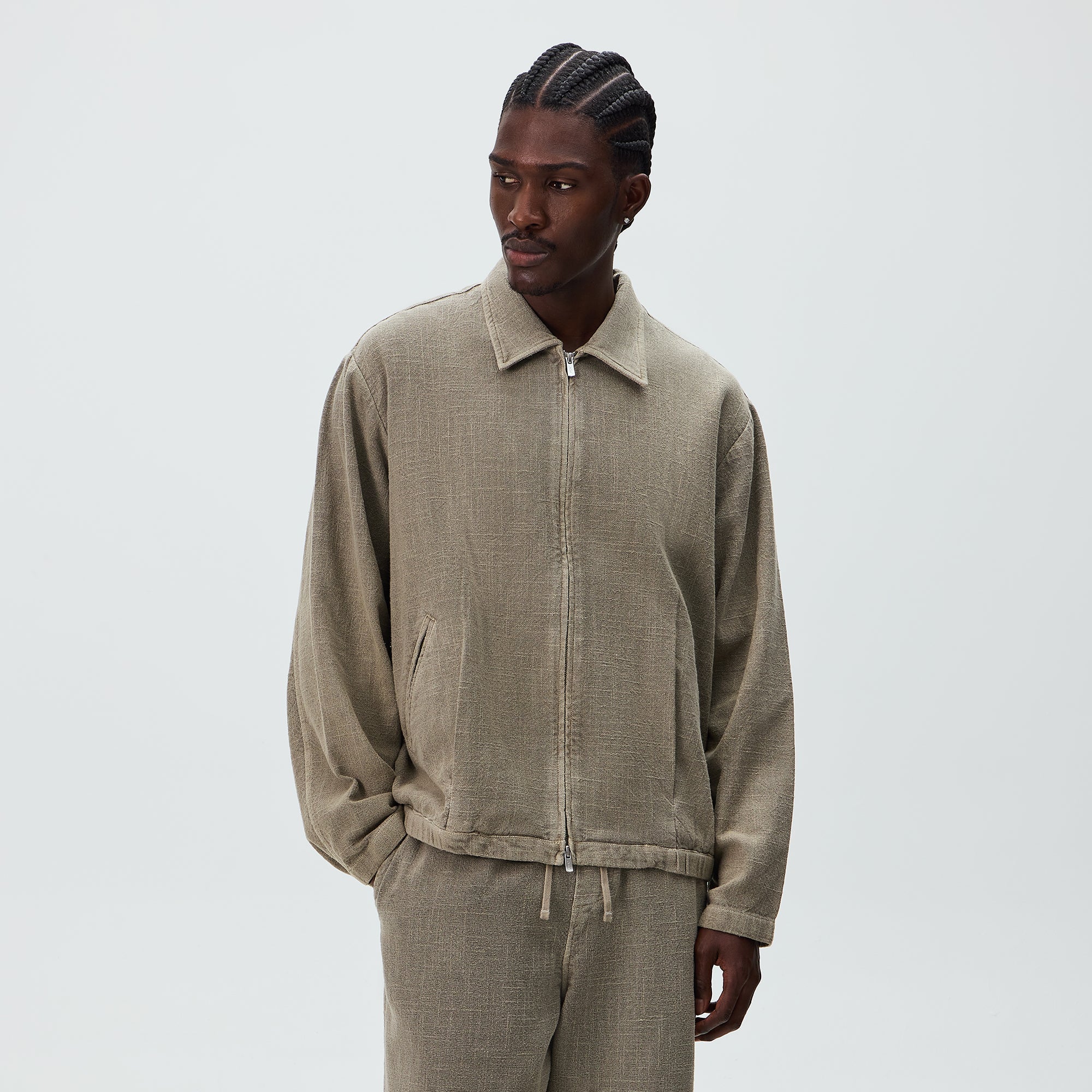 Kith Soft Woven Connor Blouson Jacket 2.0 - Astro – Kith Europe