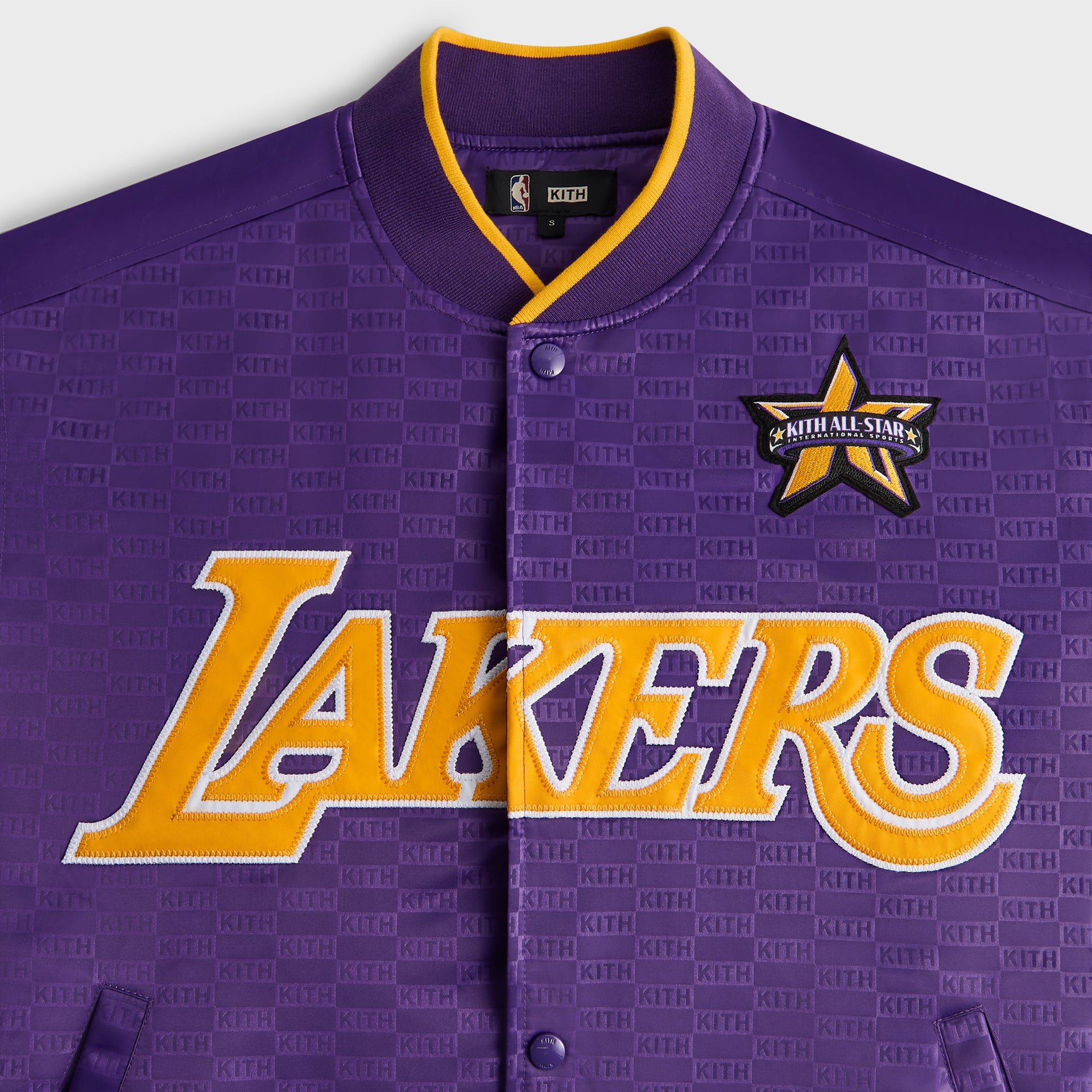 Kith for NBA All-Star Los Angeles Lakers Bomber Jacket - Noble
