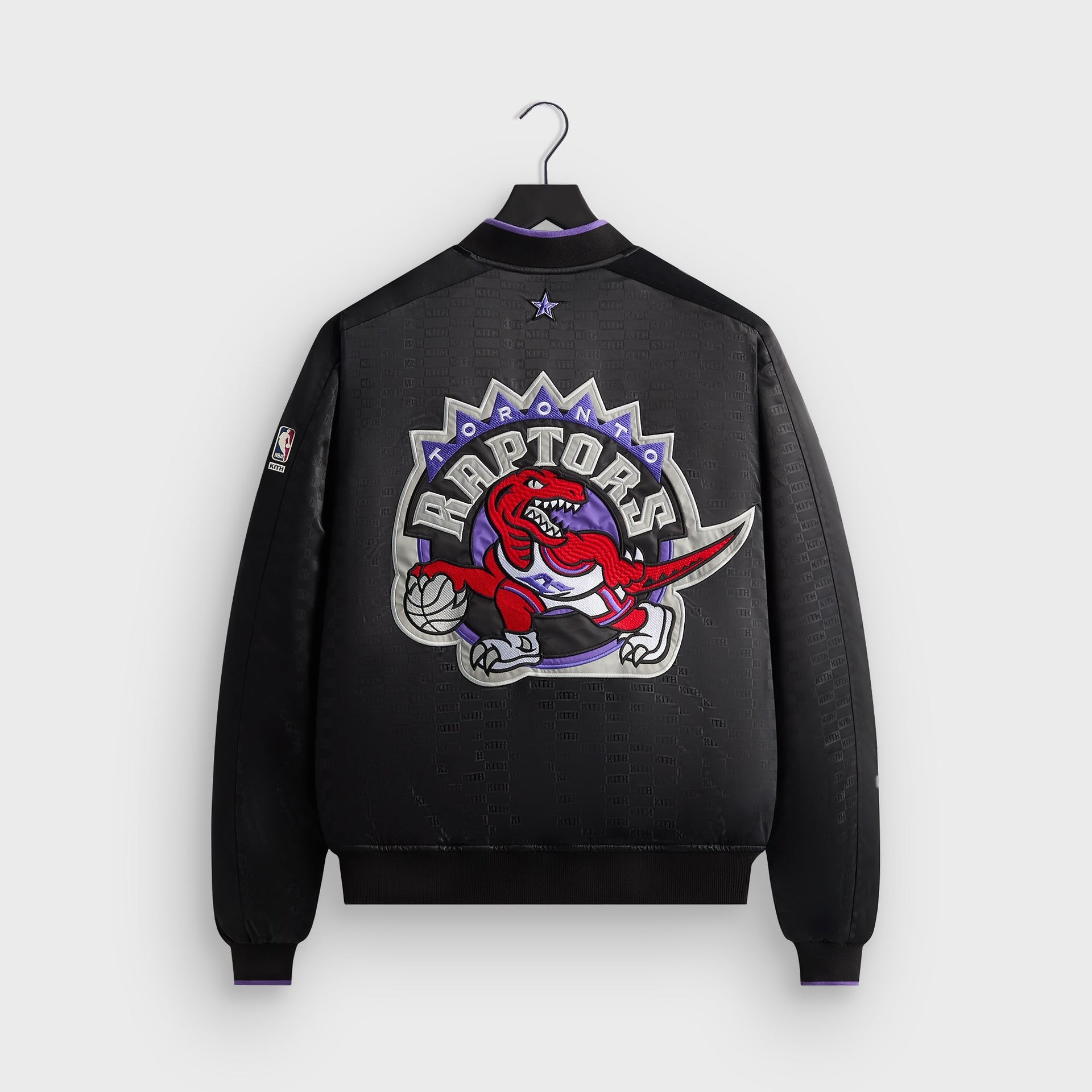 Kith for NBA All-Star Toronto Raptors Bomber Jacket - Black - PH