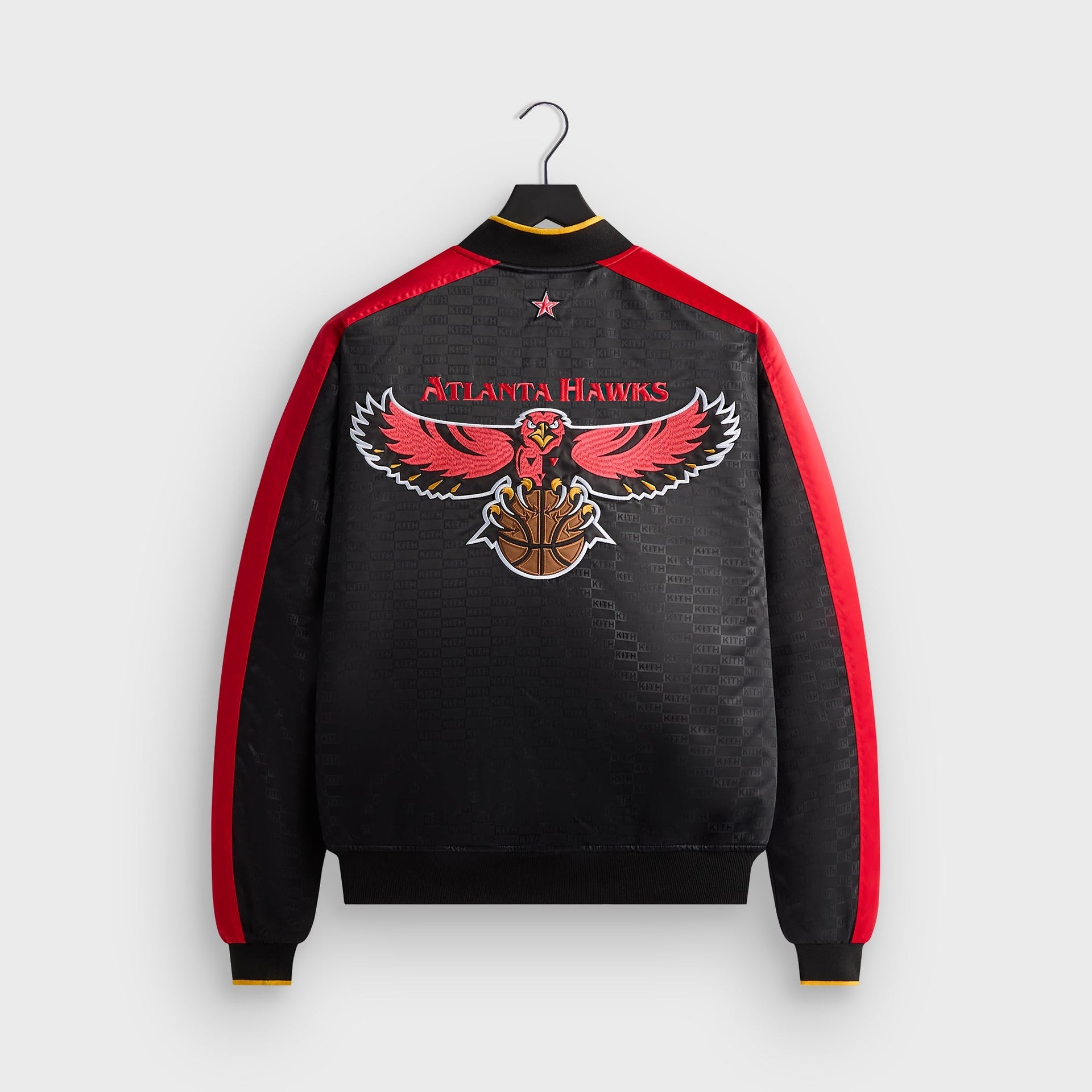 Kith for NBA All-Star Atlanta Hawks Bomber Jacket - Black - PH